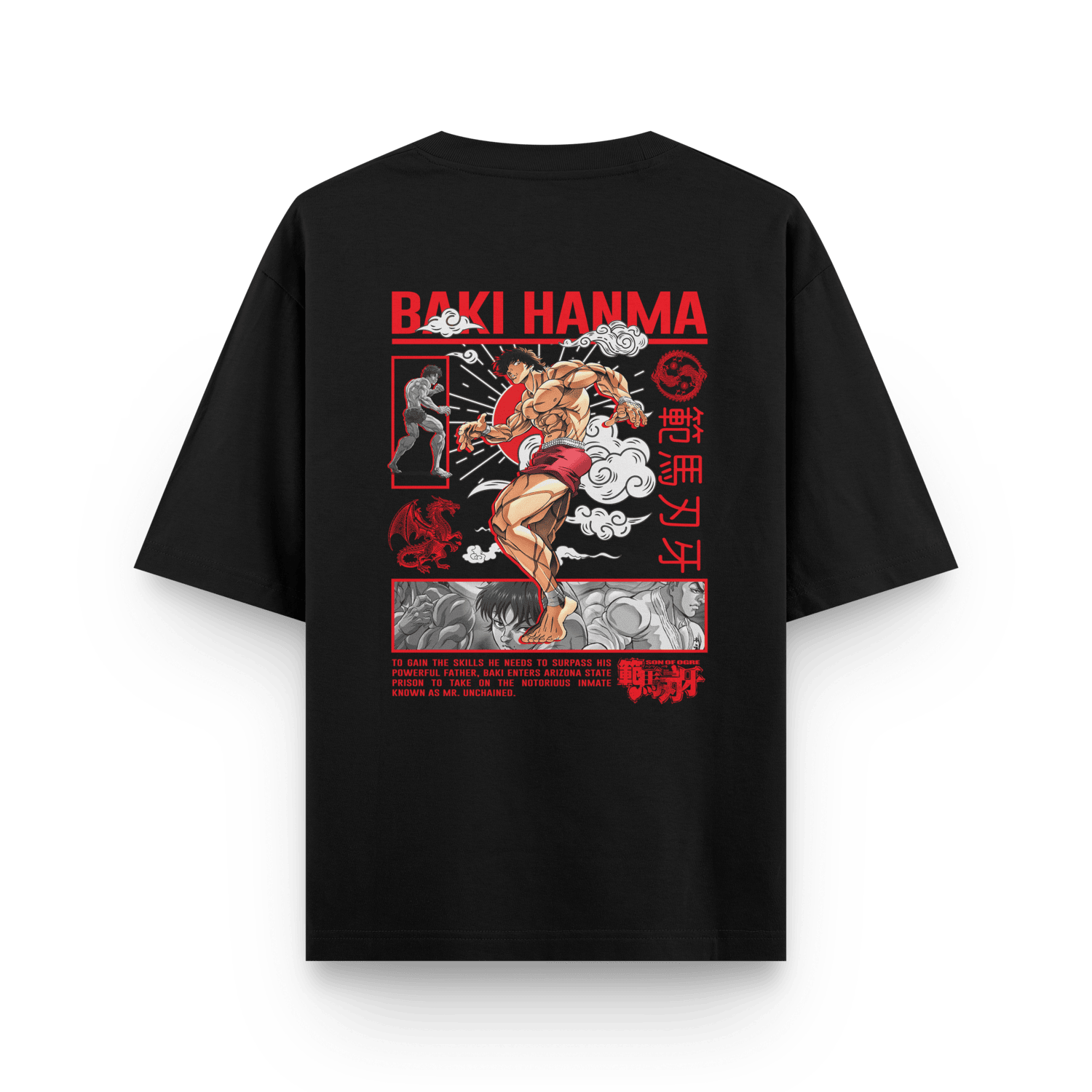 BAKI HANMA Oversized T-shirt