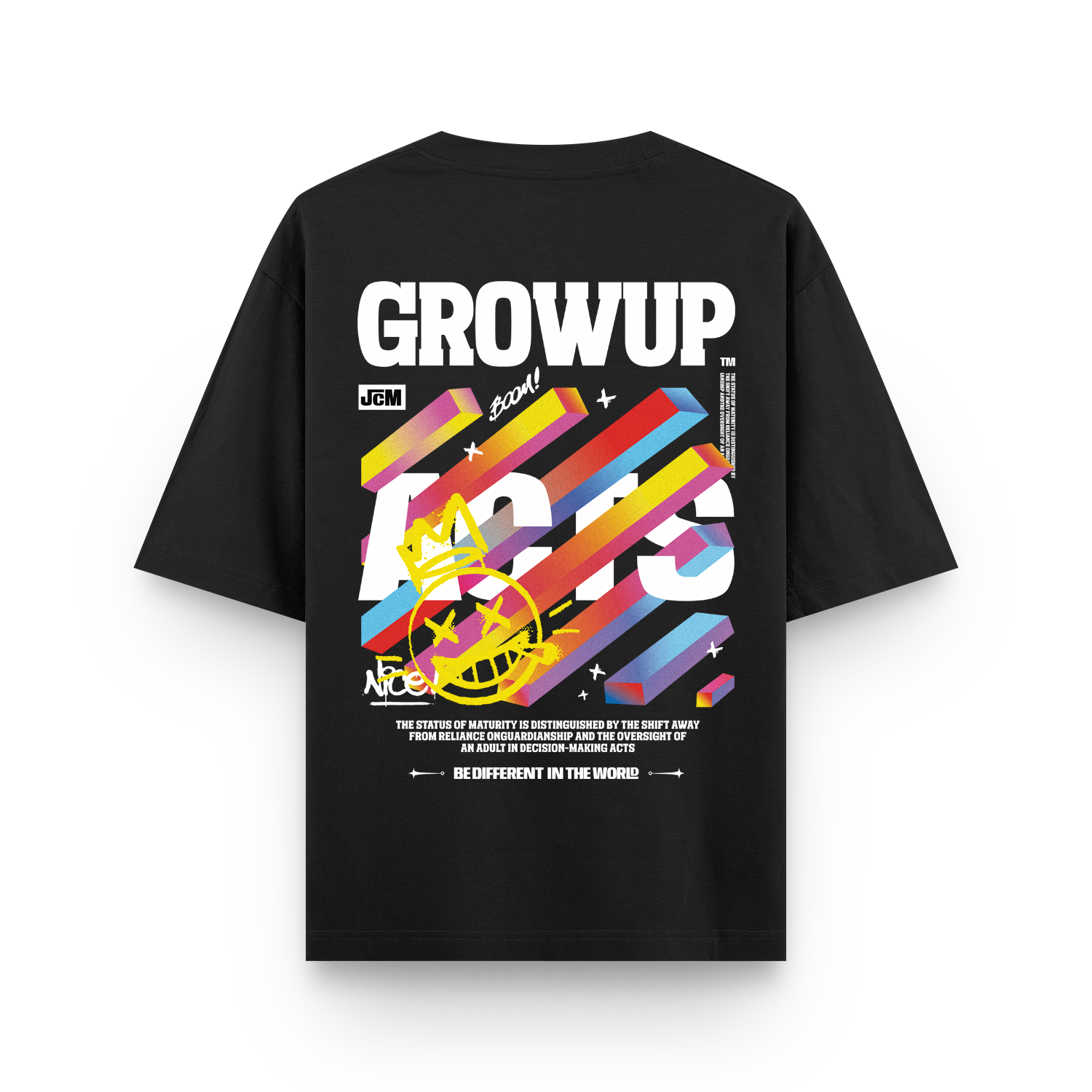 Grow Up Act Oversized T-shirt