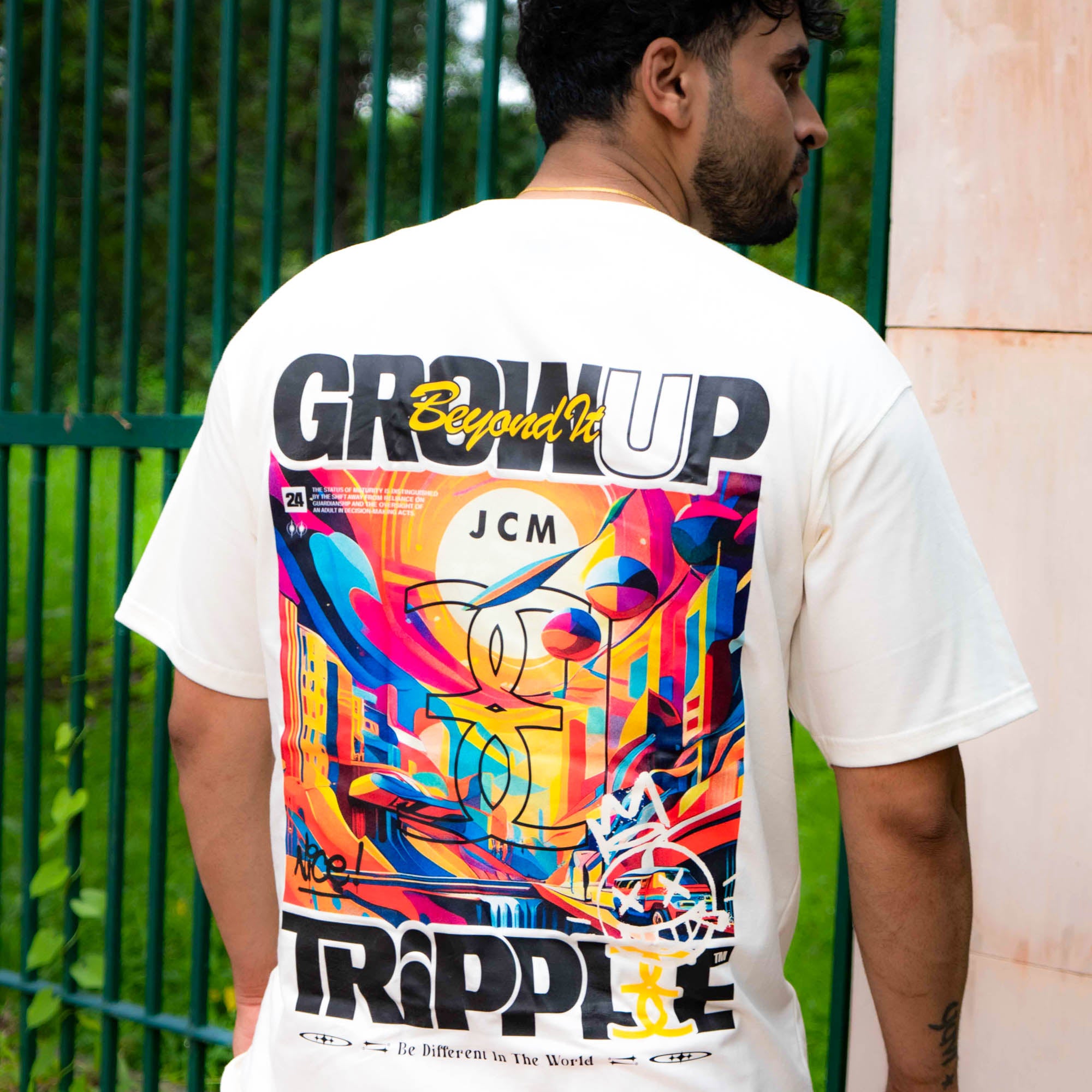 Grow Up Beyond It Oversized T-shirt