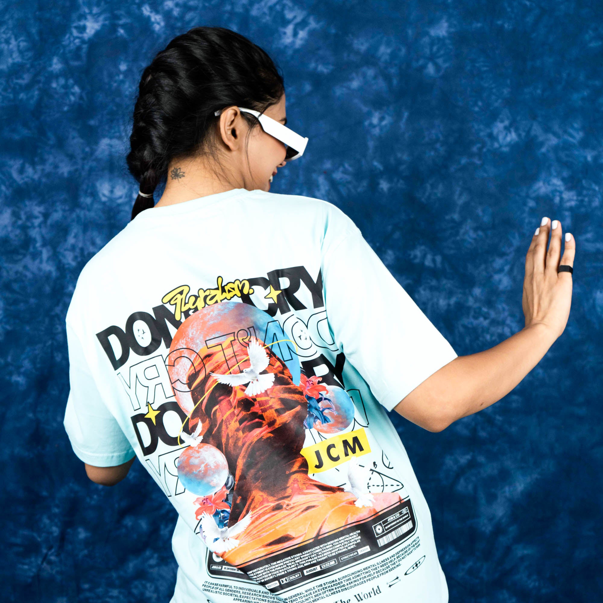 Don't Cry Oversized T-shirt