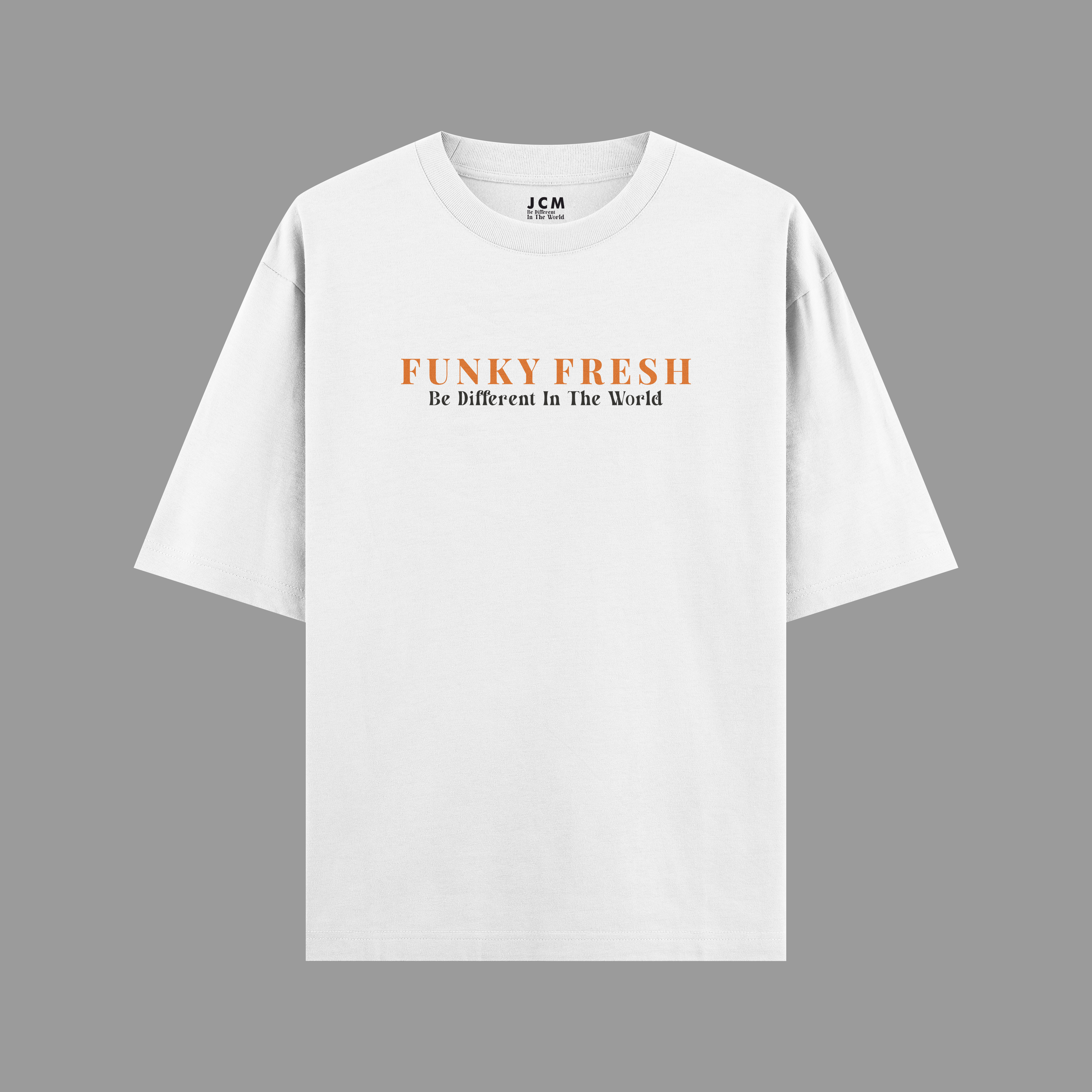 FUNKY FRESH OVERSIZED T-SHIRT | 240 GSM, 100% PURE COTTON