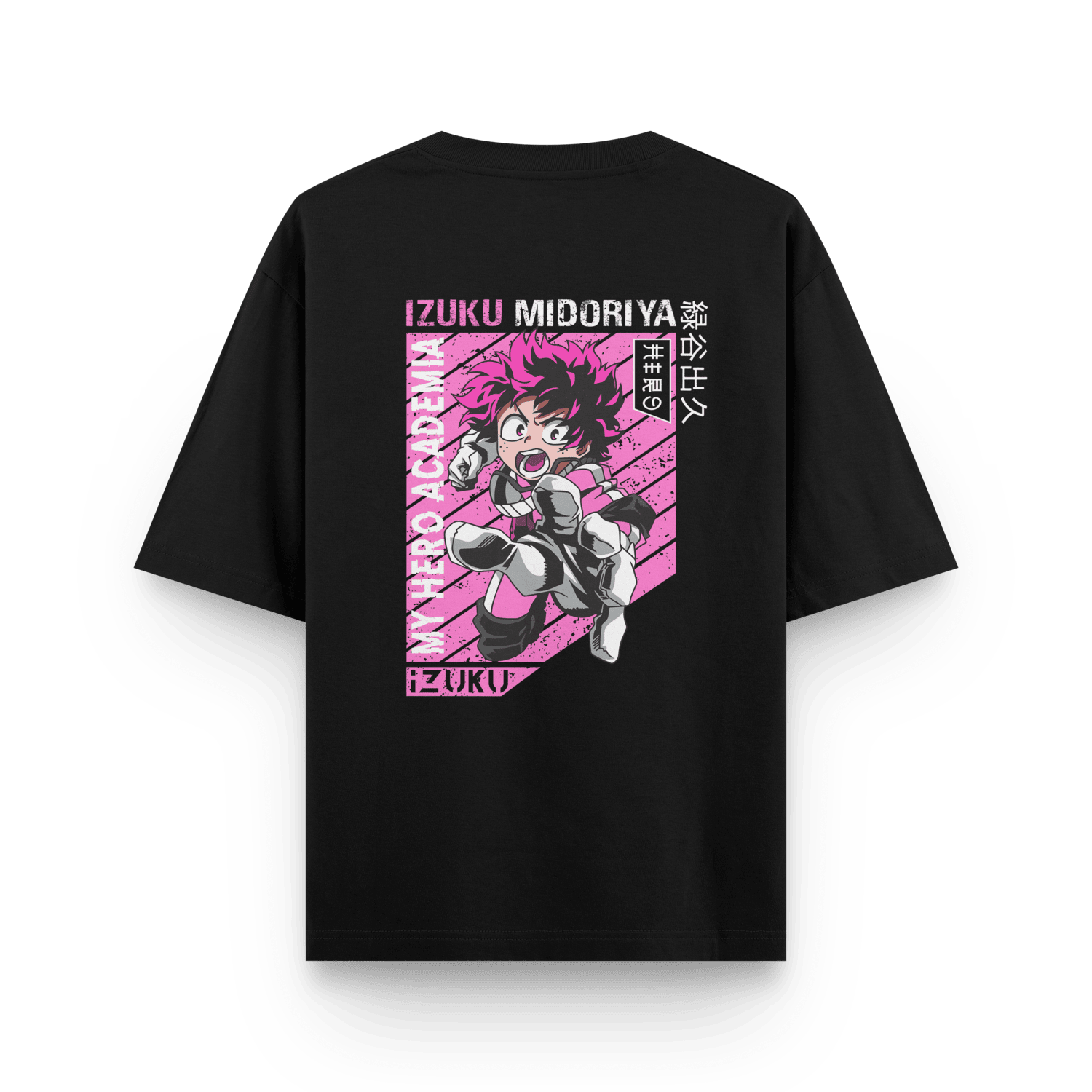IZUKU PINK Oversized T-shirt