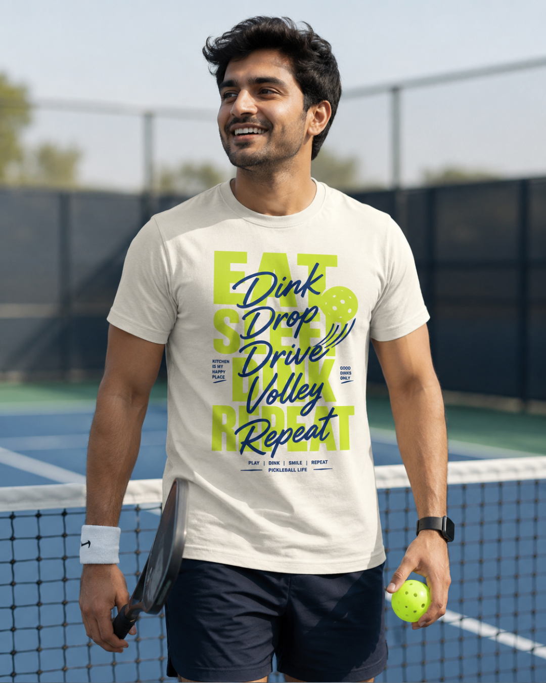 Eat Sleep Dink Repeat Regular Fit T-Shirt
