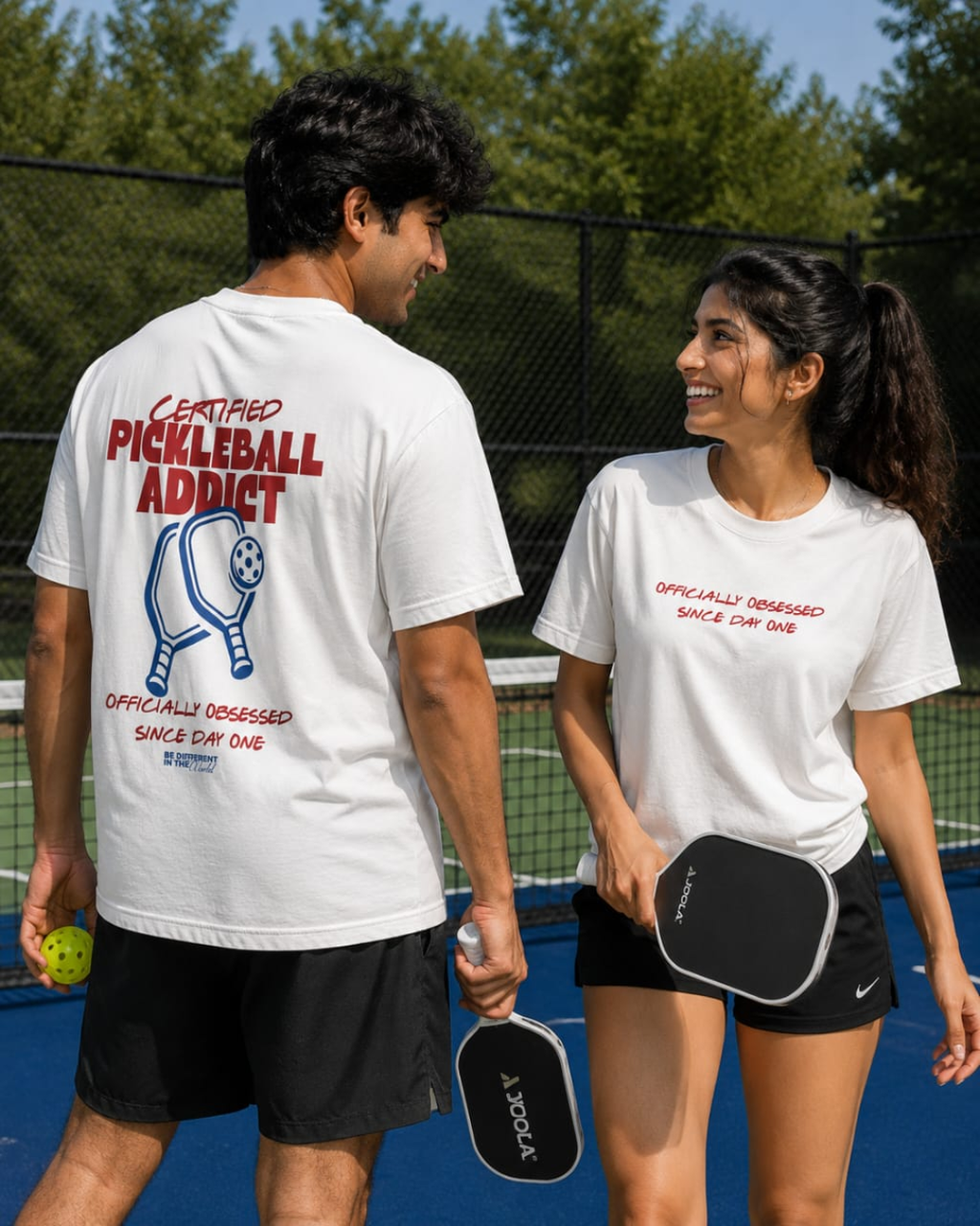 Certified Pickleball Addict Regular Fit T-Shirt
