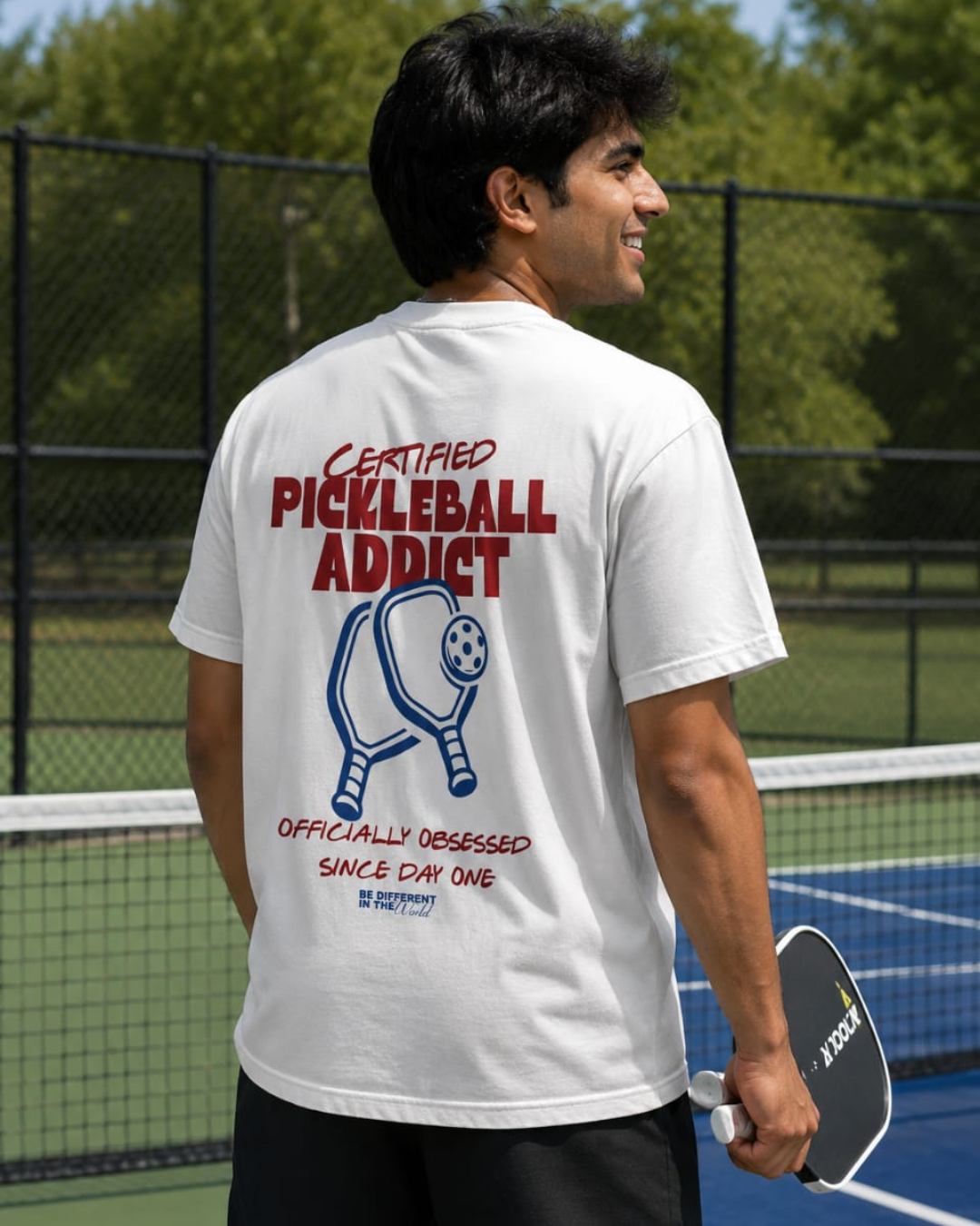 Certified Pickleball Addict Regular Fit T-Shirt