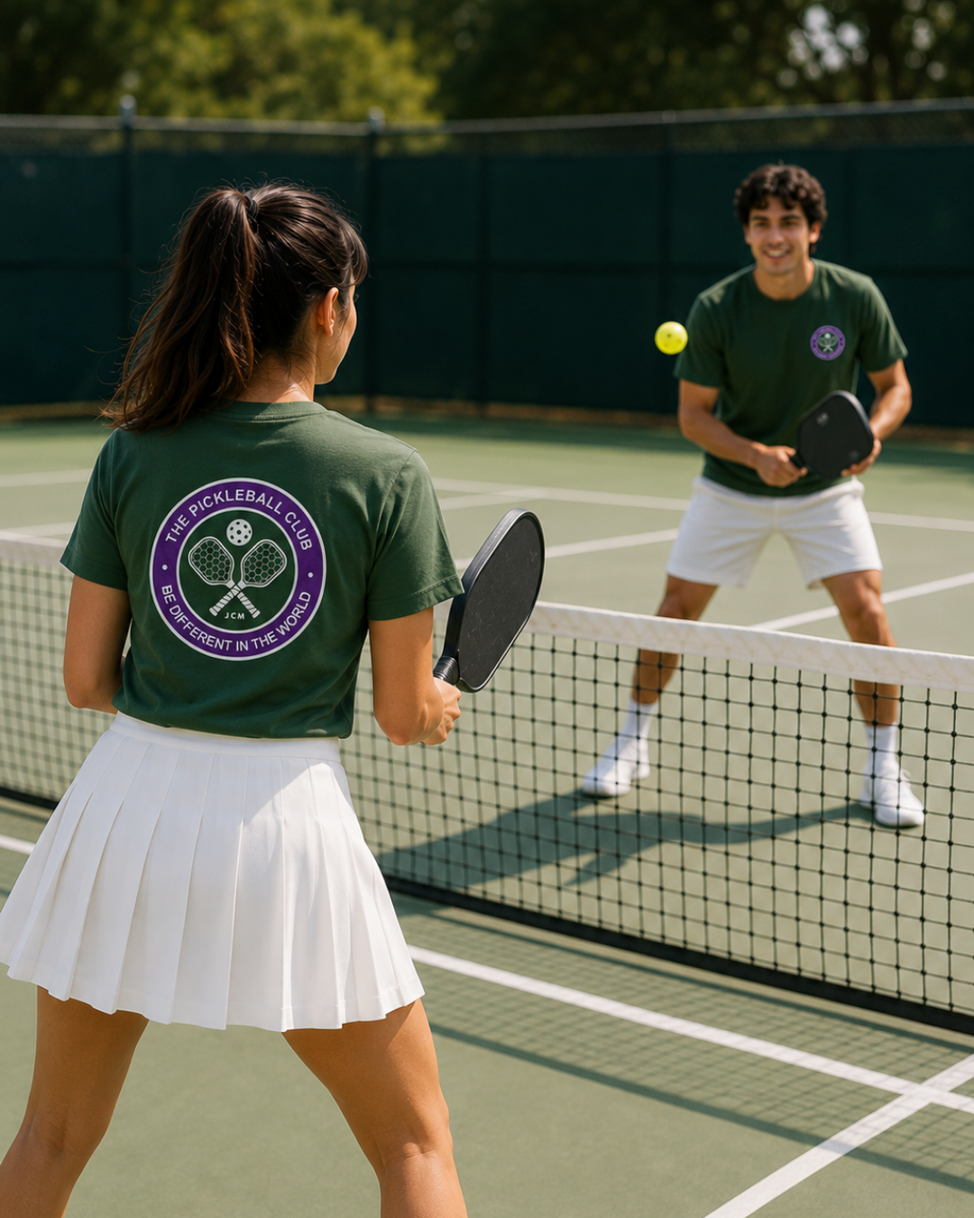 JCM Pickleball Club Premium Graphic Regular Fit T-Shirt