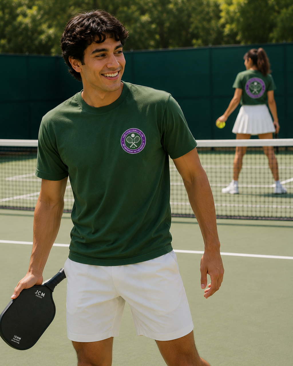 JCM Pickleball Club Premium Graphic Regular Fit T-Shirt