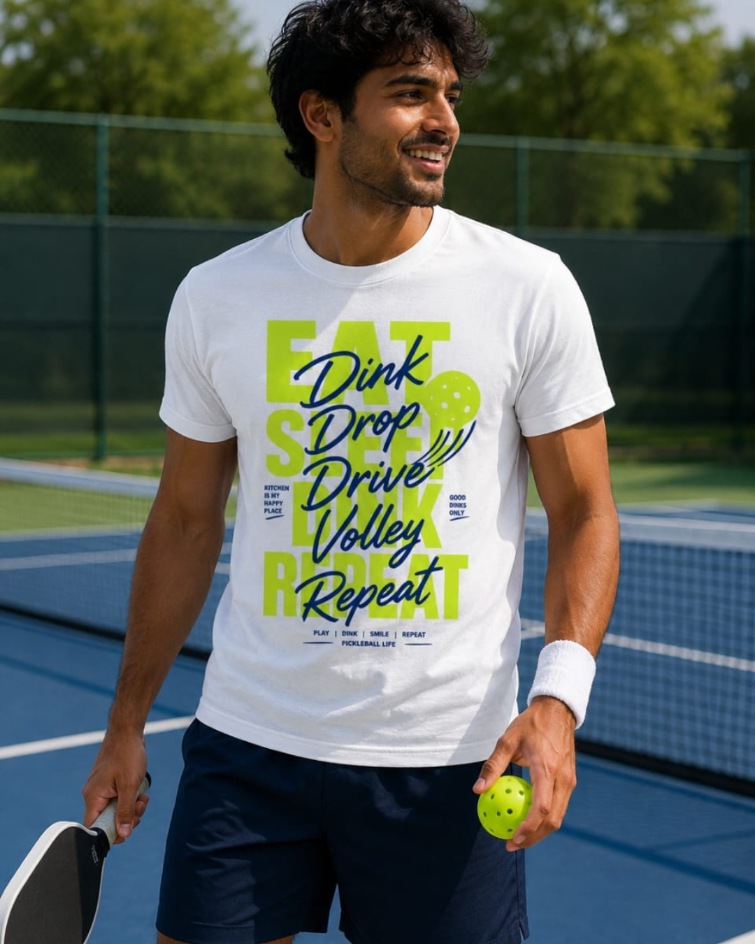 Eat Sleep Dink Repeat Regular Fit T-Shirt