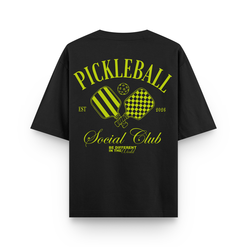 Pickleball Social Club Oversized T-Shirt