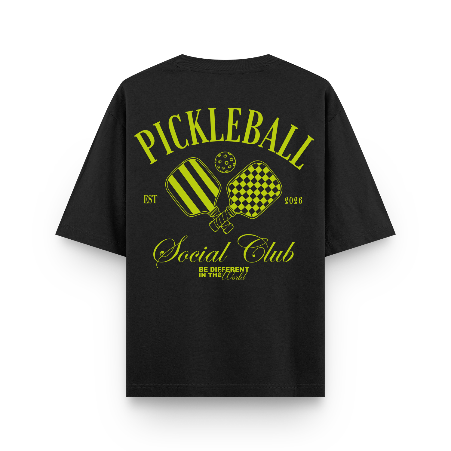 Pickleball Social Club Oversized T-Shirt