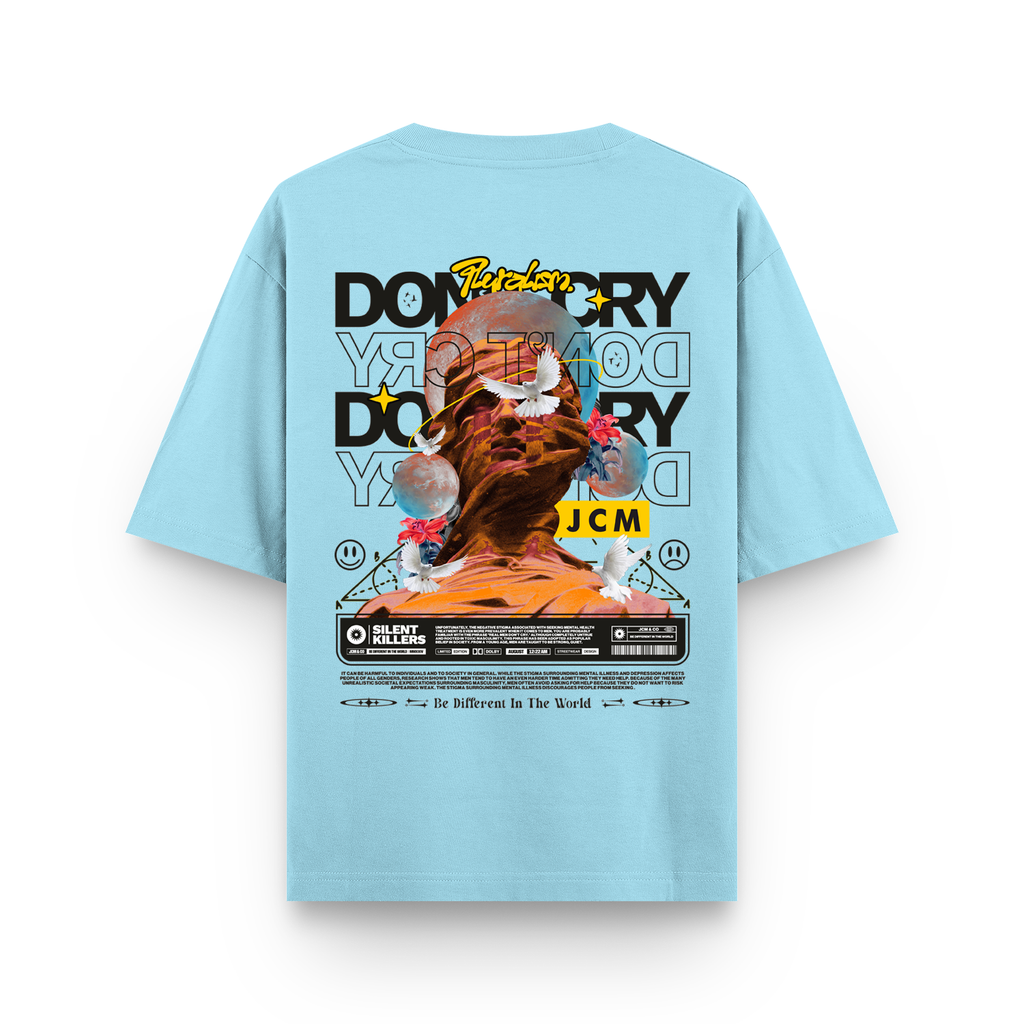 Don't Cry Oversized T-shirt