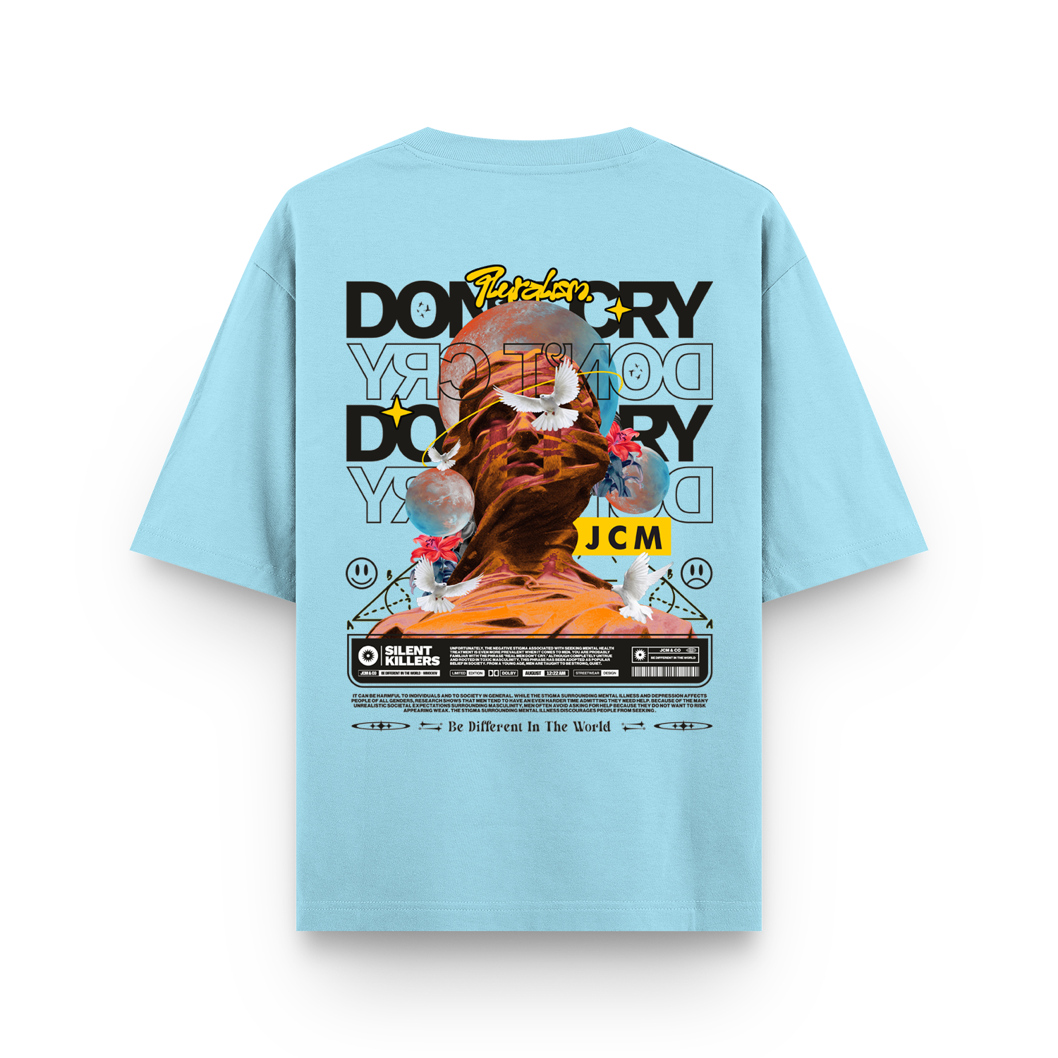 Don't Cry Oversized T-shirt
