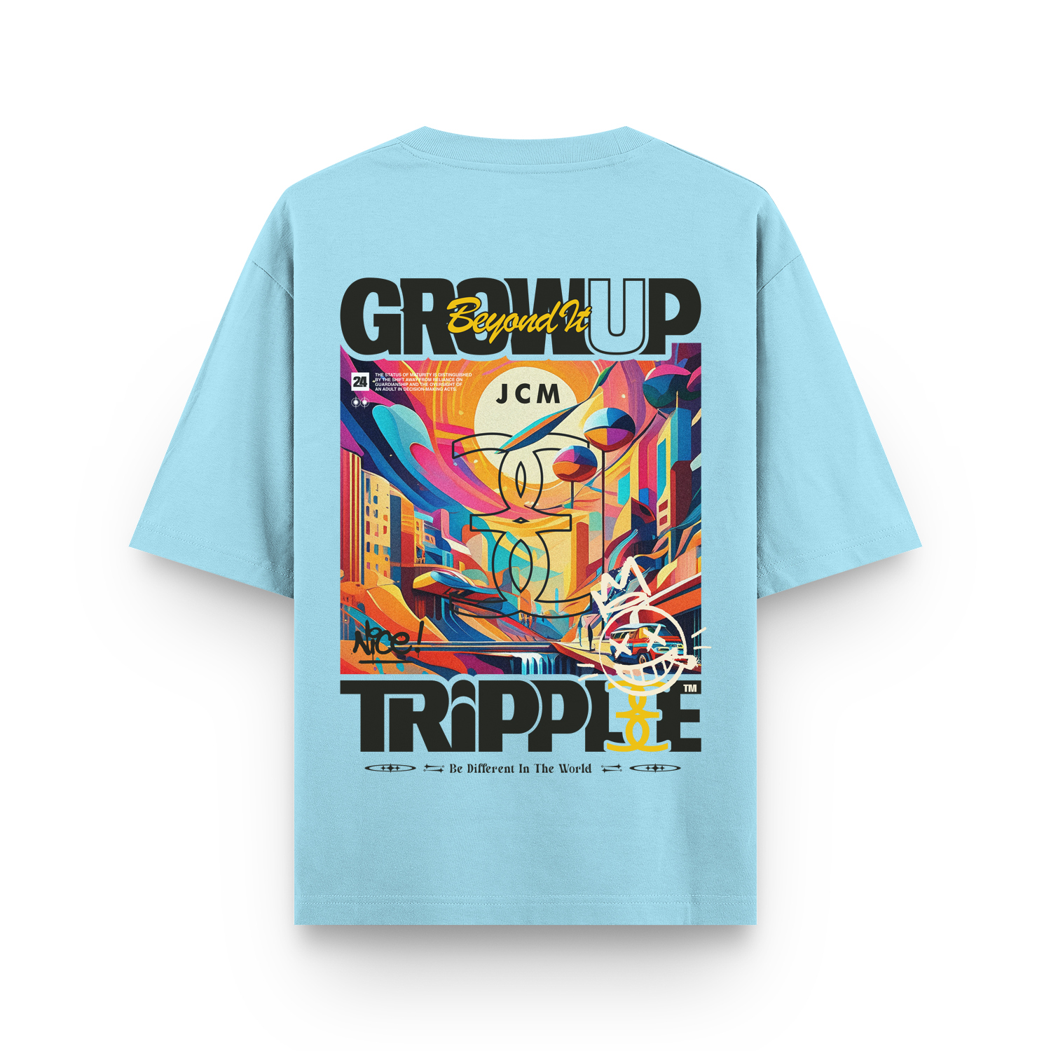 Grow Up Beyond It Oversized T-shirt
