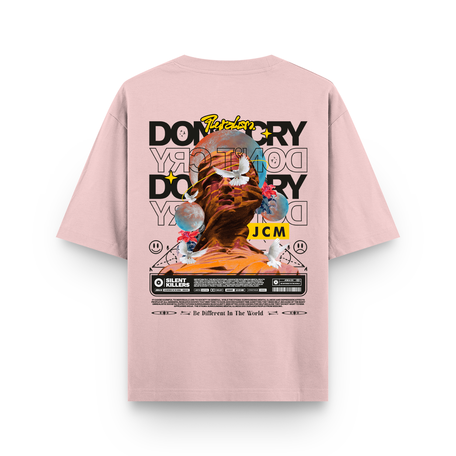 Don't Cry Oversized T-shirt