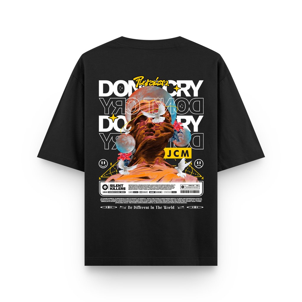 Don't Cry Oversized T-shirt