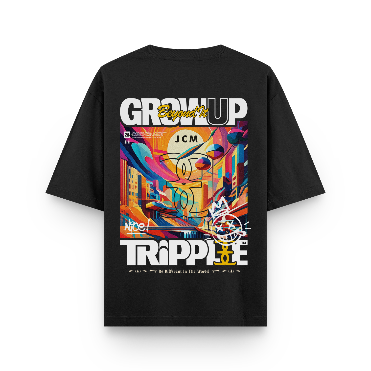 Grow Up Beyond It Oversized T-shirt