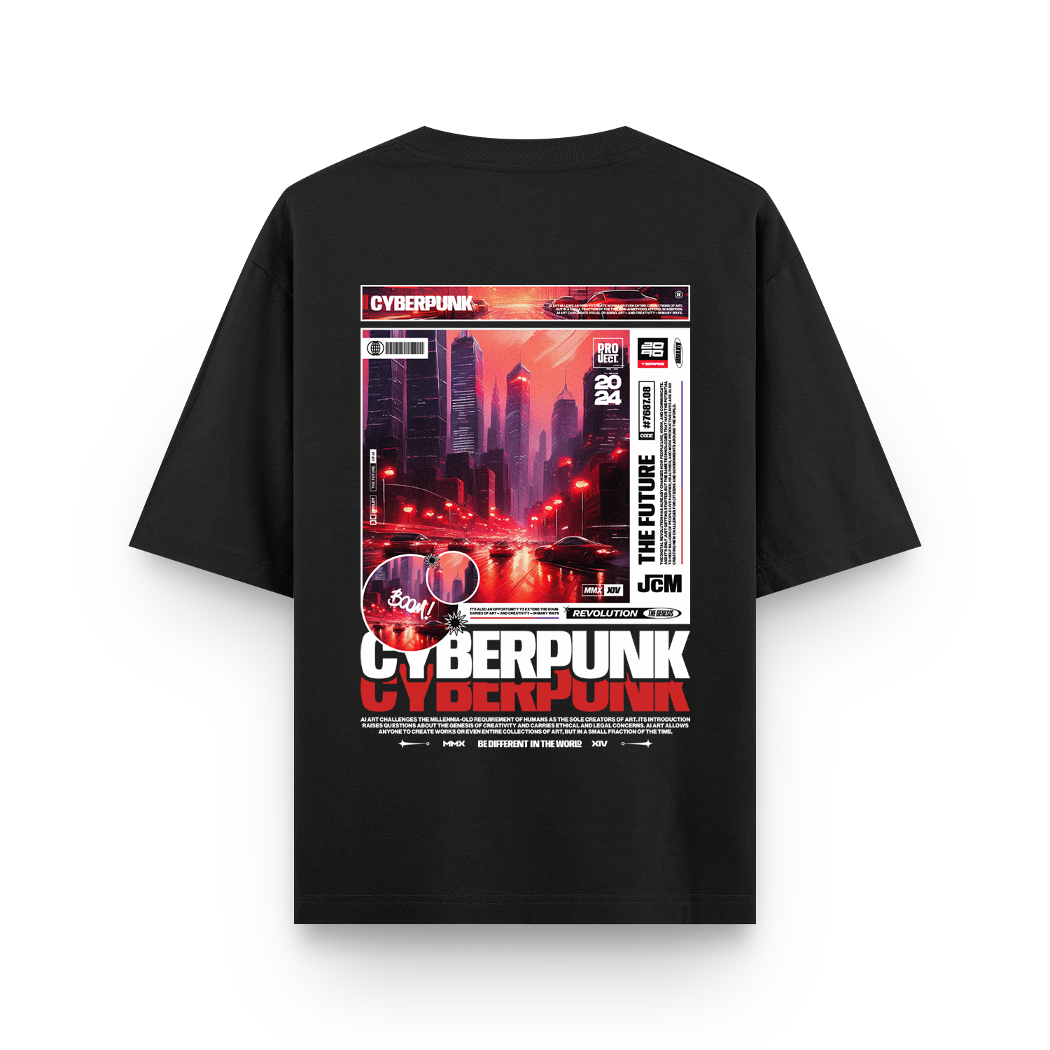 Cyberpunk Oversized T-shirt
