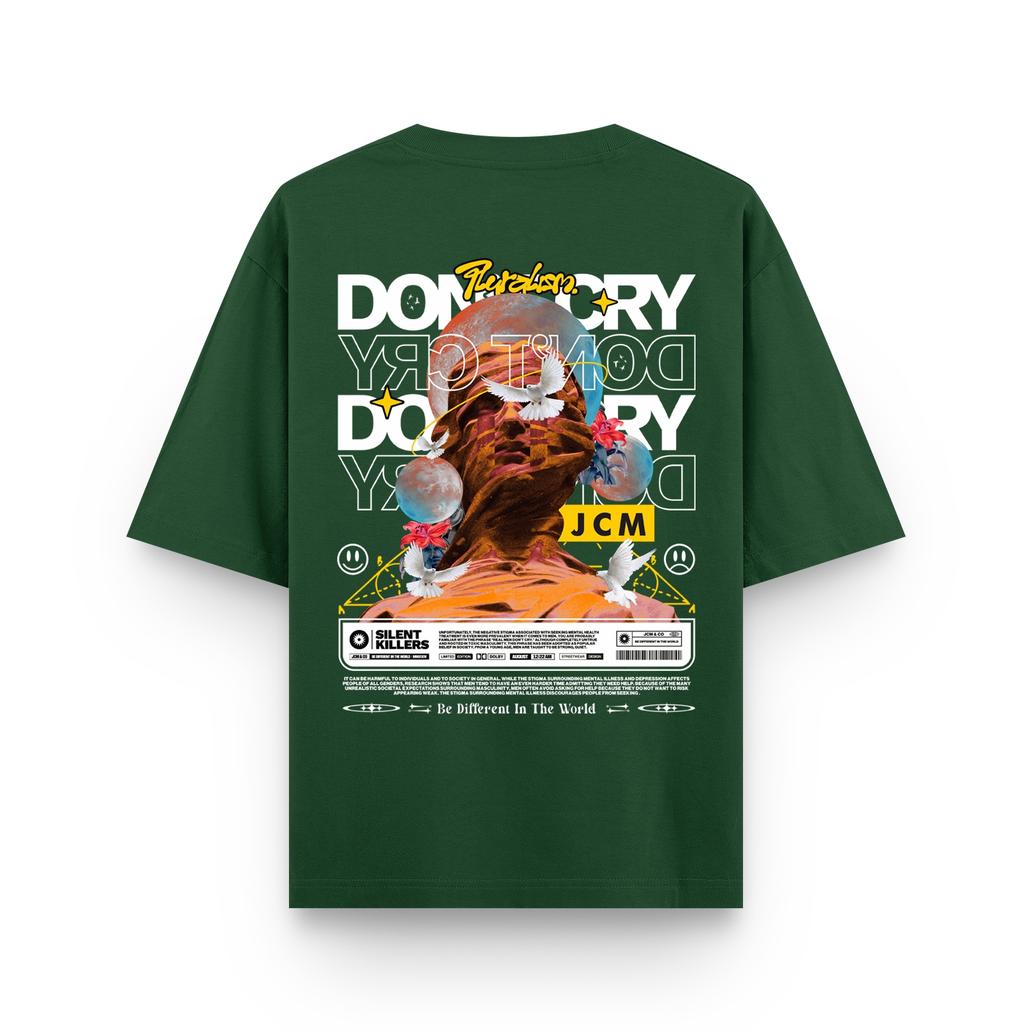 Don't Cry Oversized T-shirt