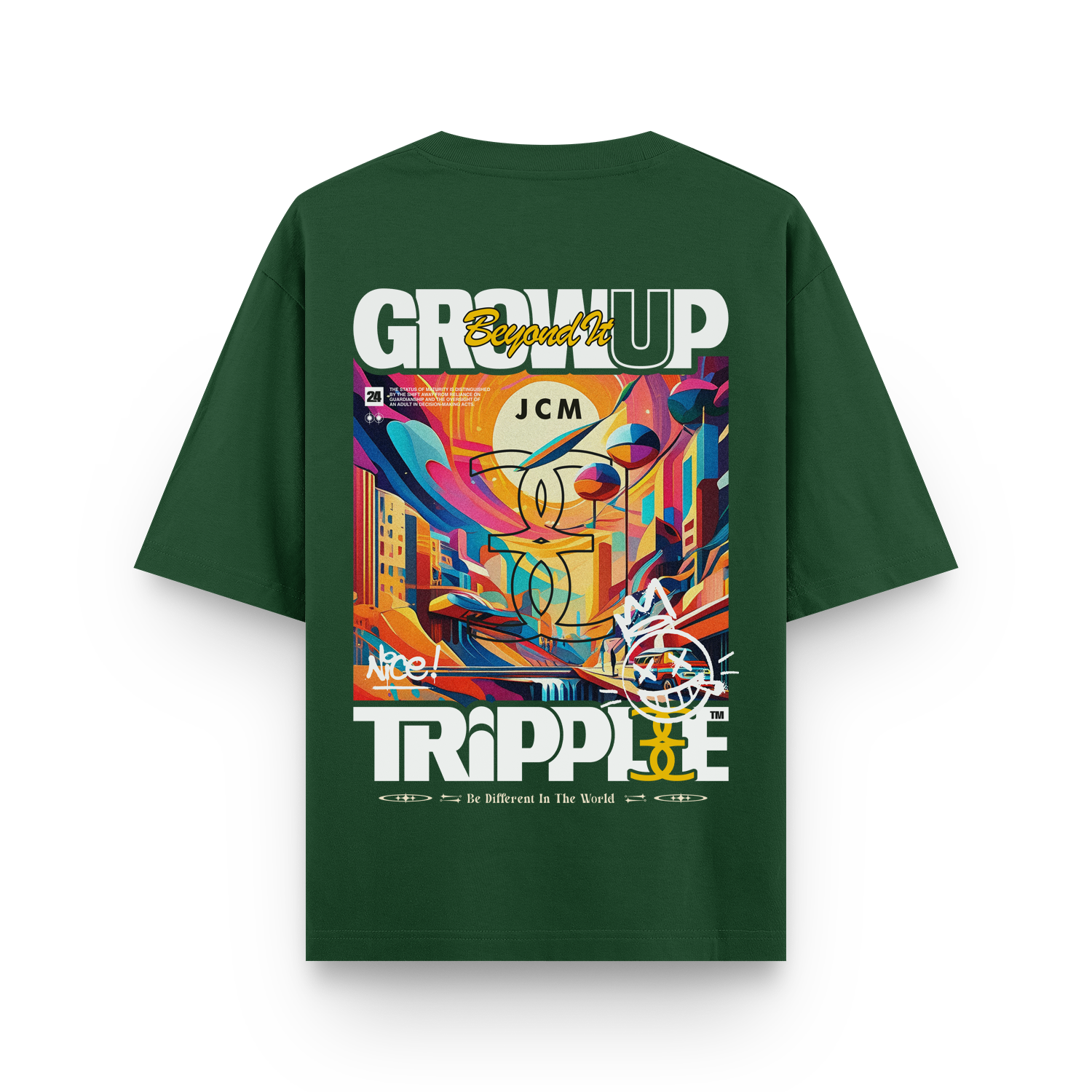 Grow Up Beyond It Oversized T-shirt
