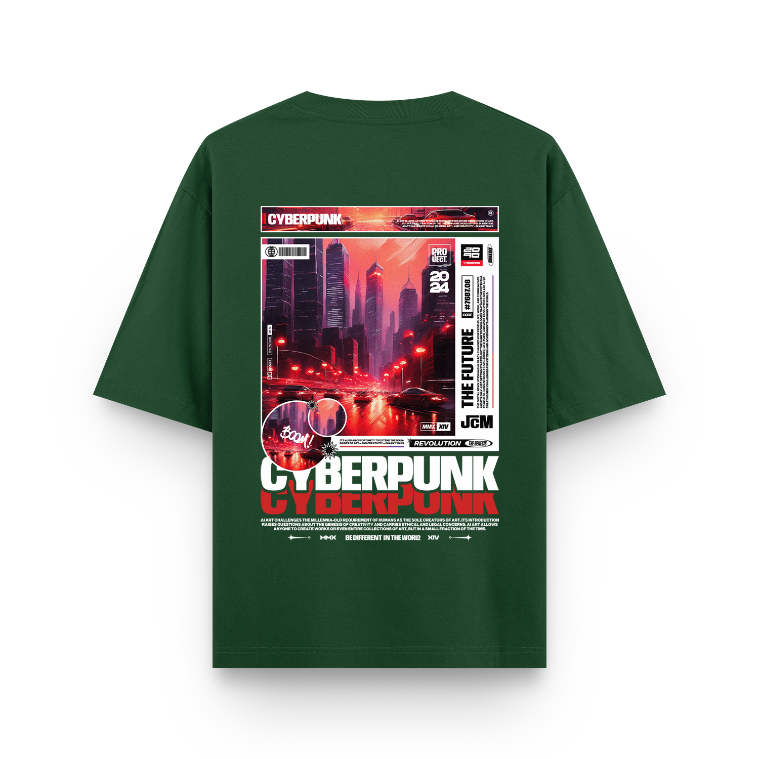 Cyberpunk Oversized T-shirt