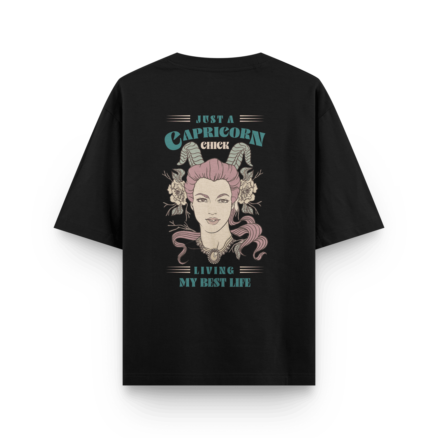 Capricorn Chick Oversized T-shirt