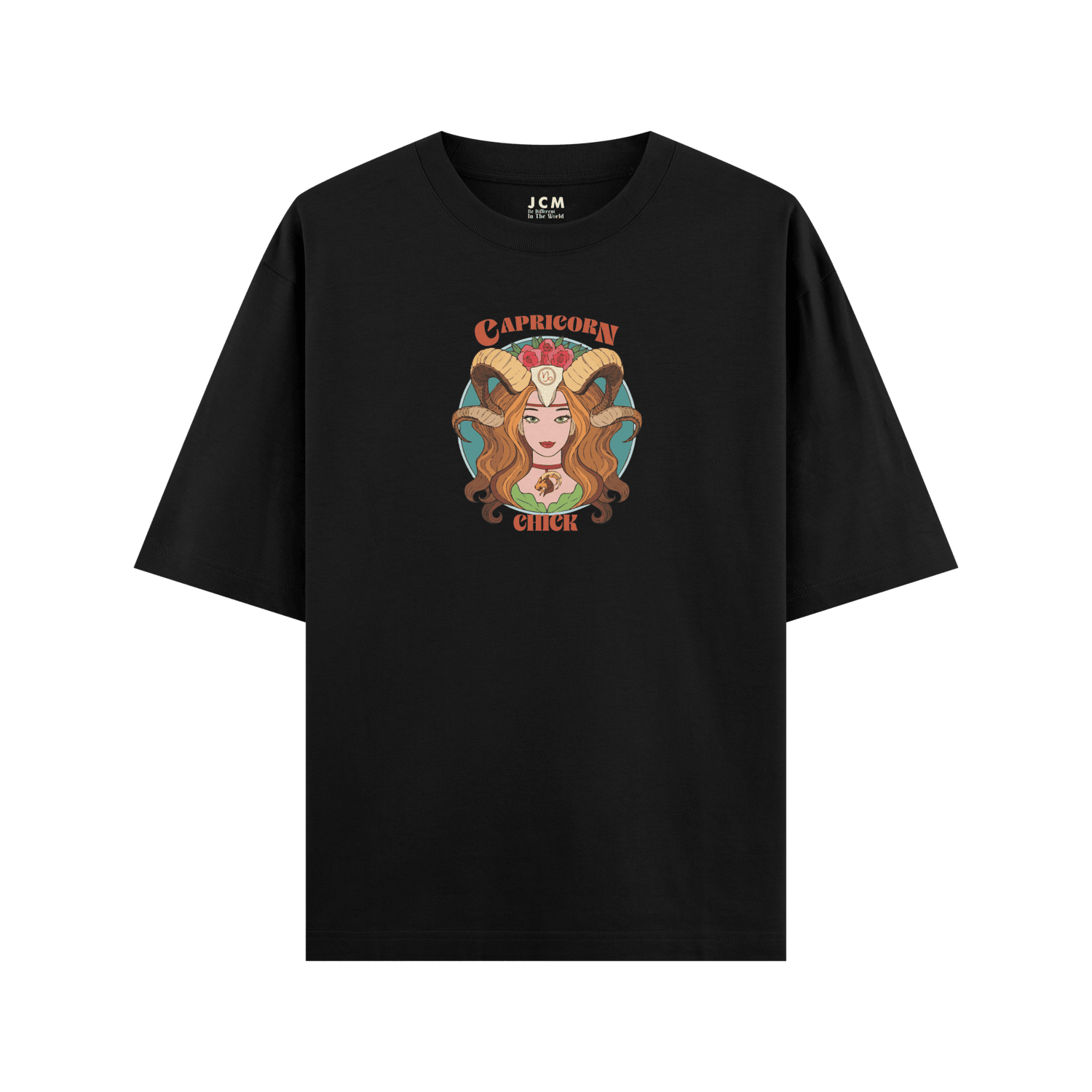 Capricorn Chick Oversized T-shirt