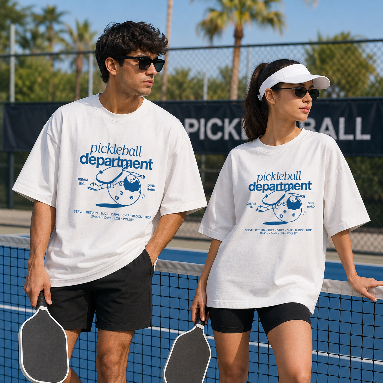 Pickleball Department Oversized T-Shirt