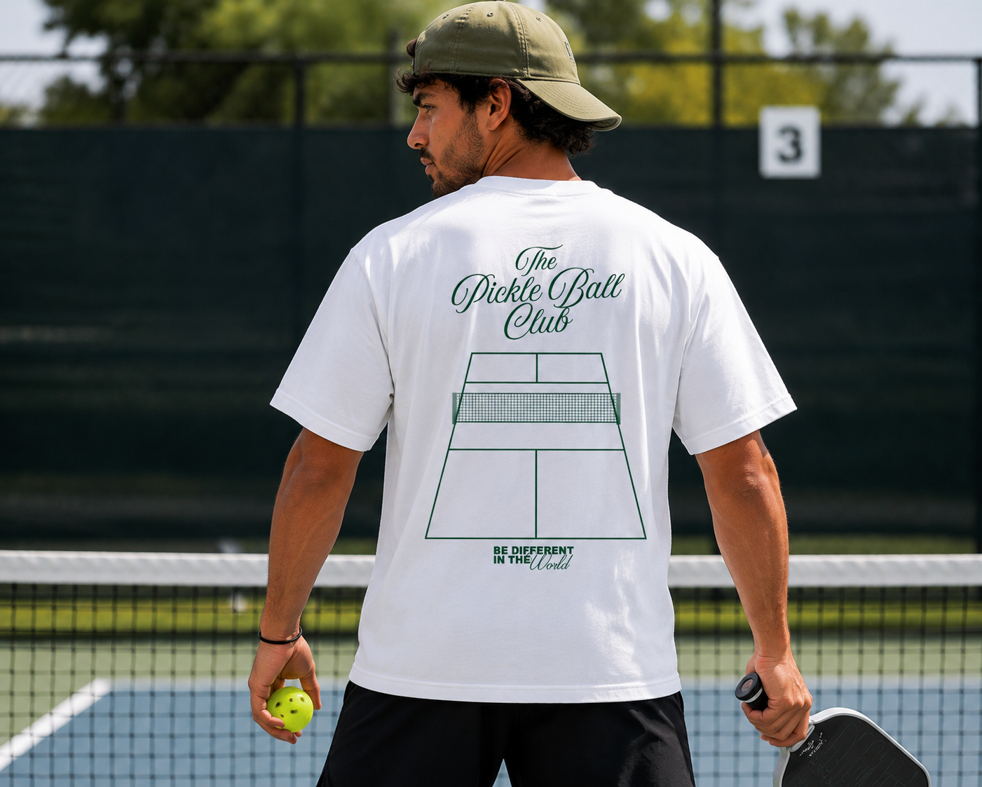 The Pickle Ball Club Oversized T-Shirt