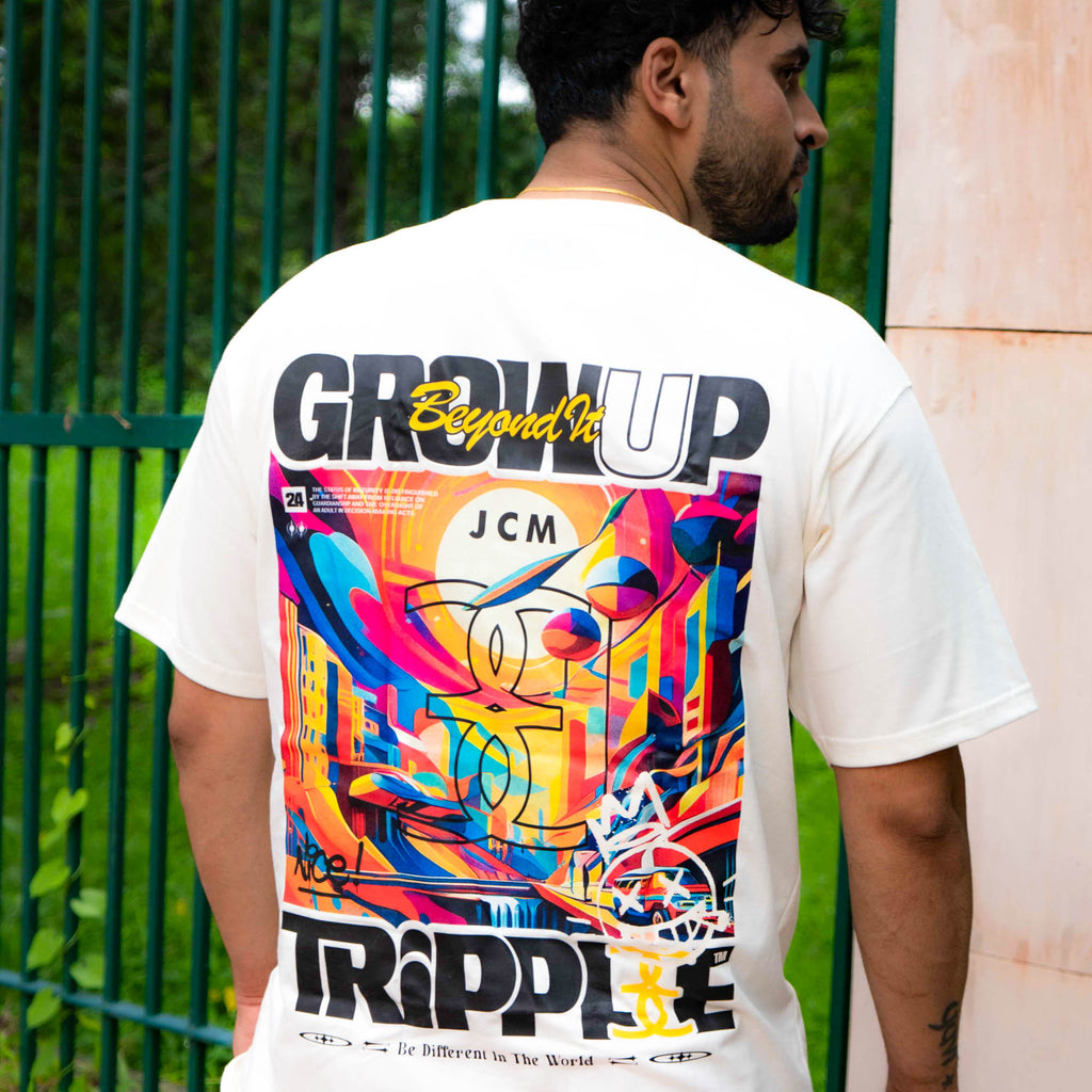 Grow Up Beyond It Oversized T-shirt