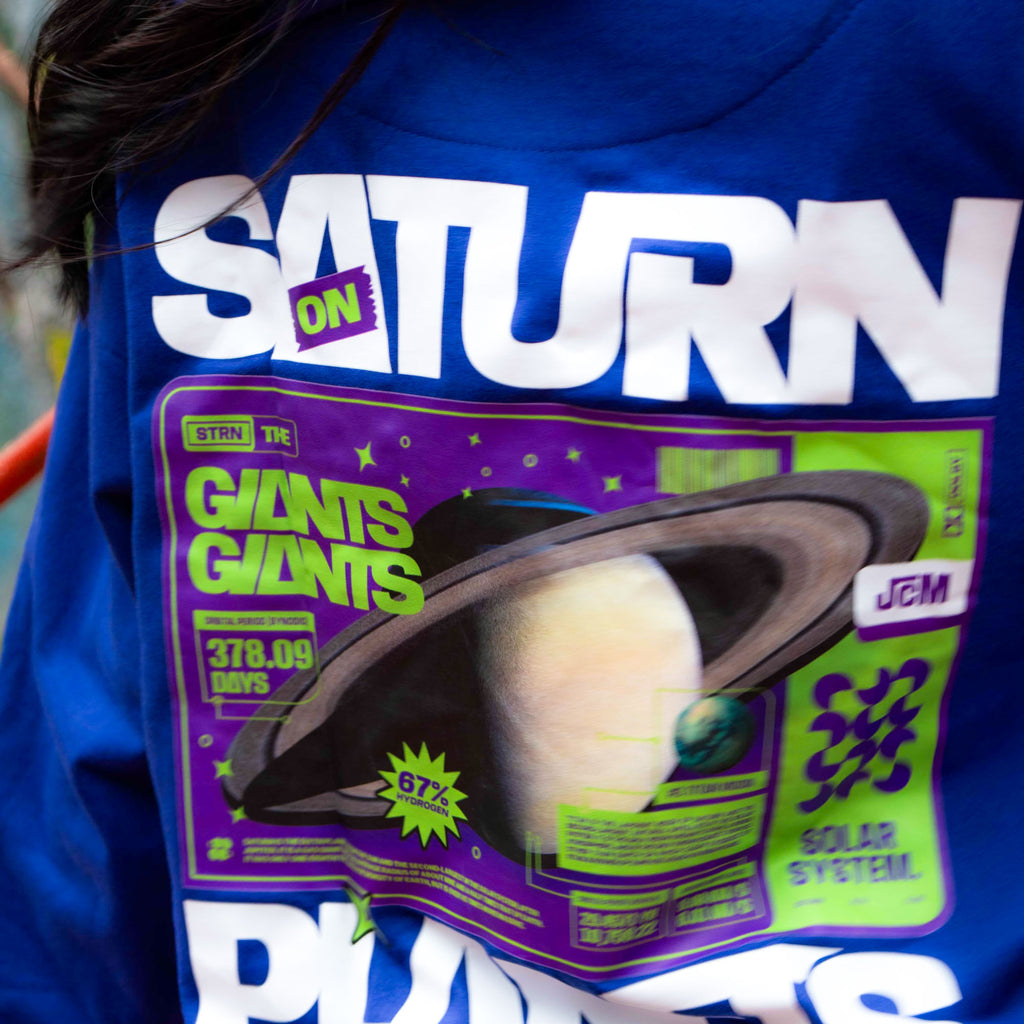 Saturn Hoodie printed (Unisex)
