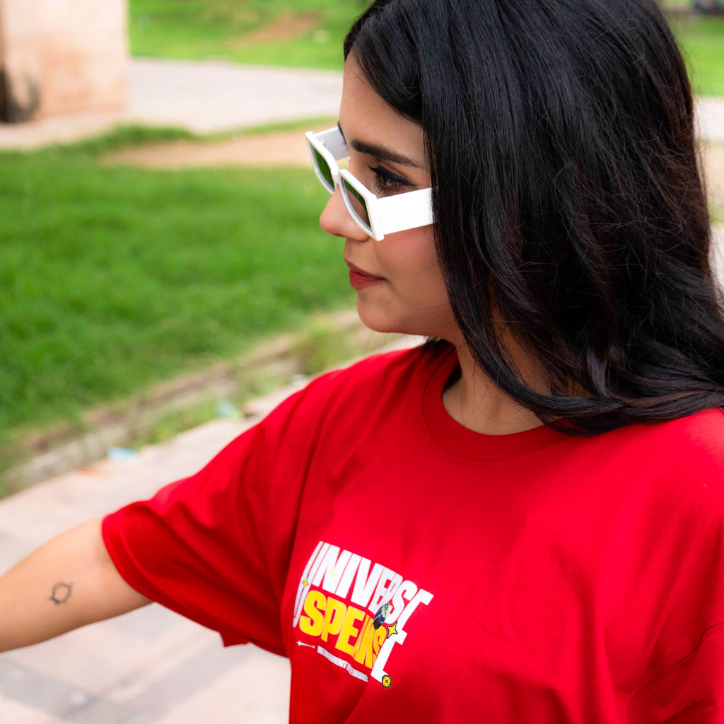 Universe Speaks Oversized T-shirt