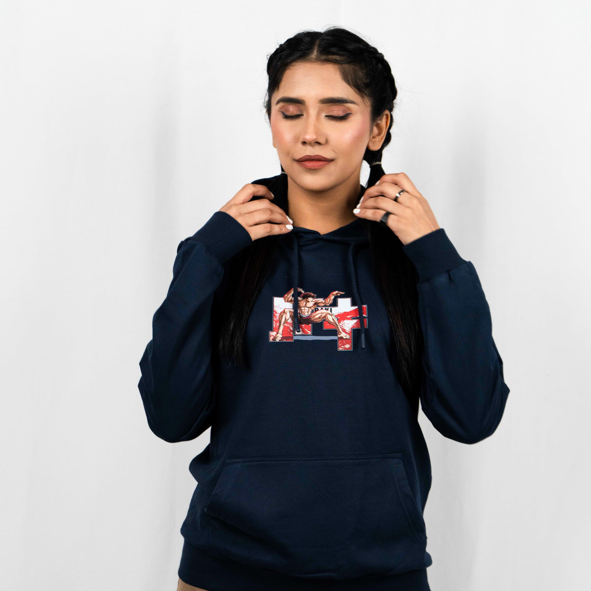 Baki Hanma Hoodie Printed (Unisex)