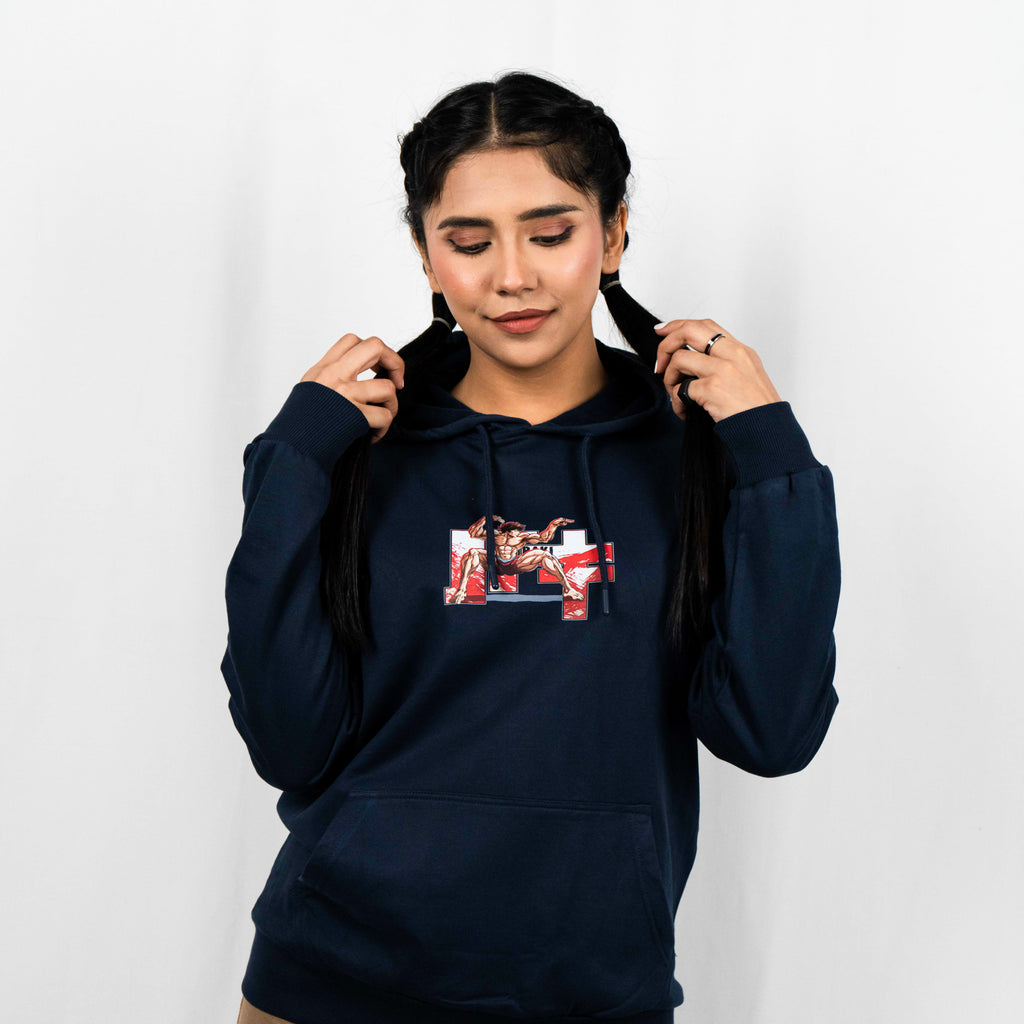 Baki Hanma Hoodie Printed (Unisex)