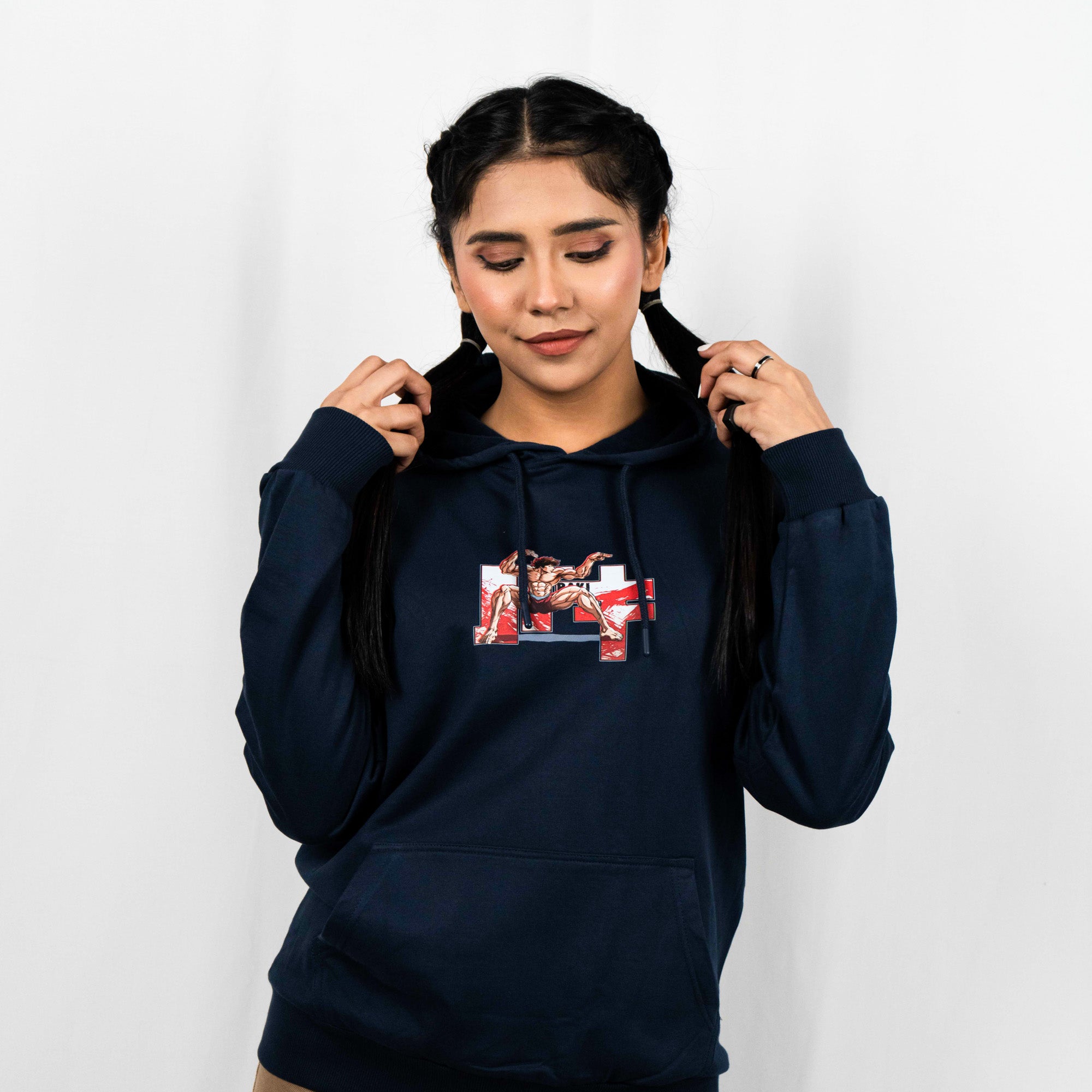 Baki Hanma Hoodie Printed (Unisex)