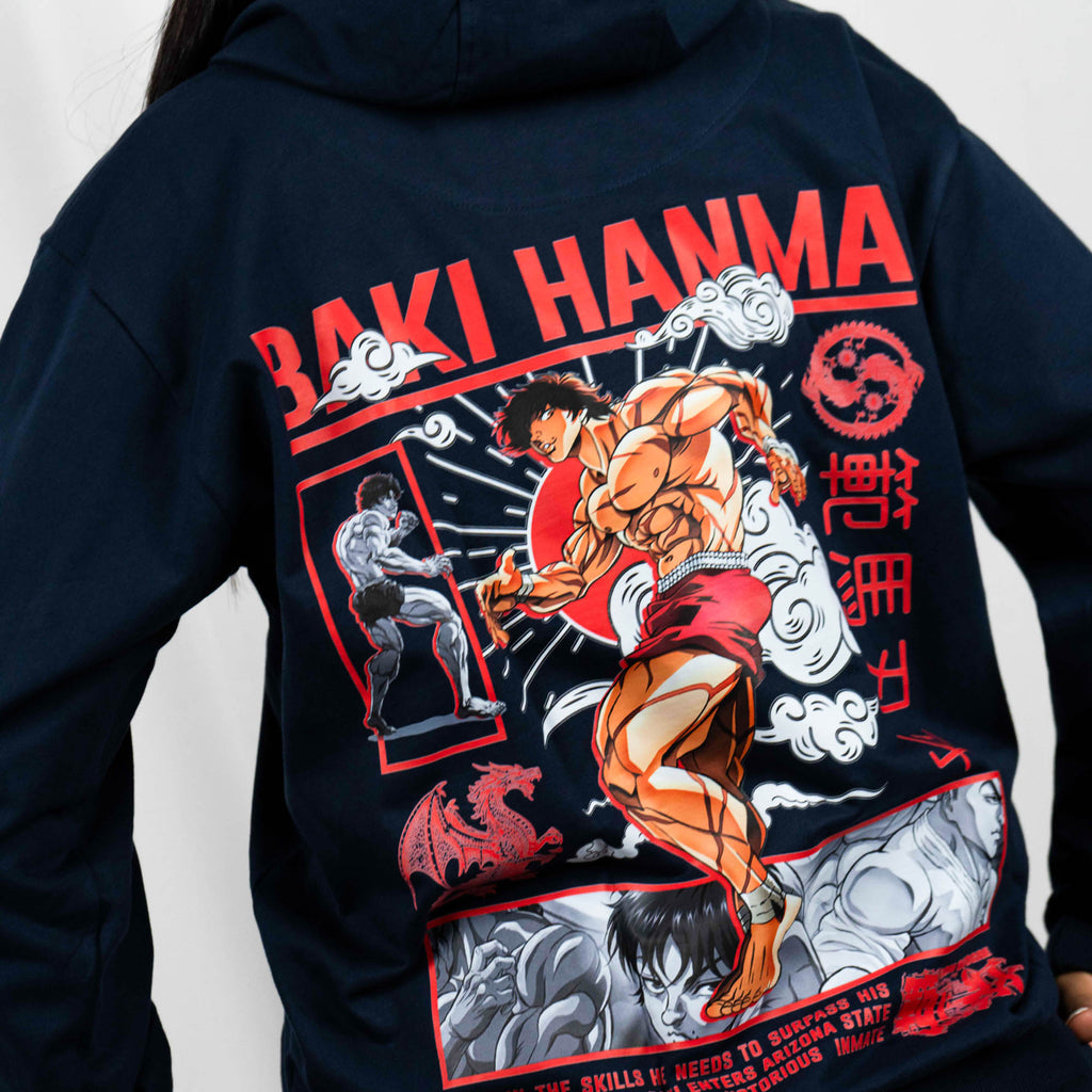 Baki Hanma Hoodie Printed (Unisex)