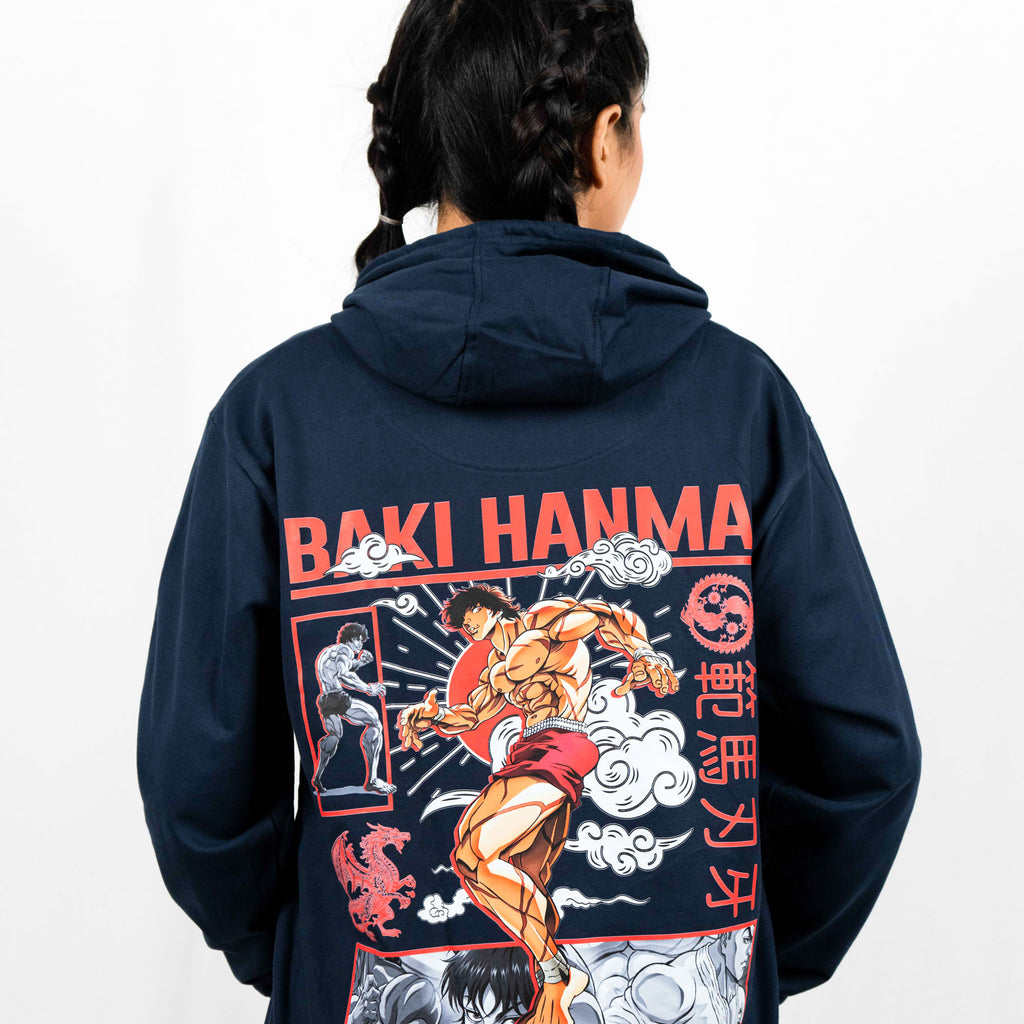 Baki Hanma Hoodie Printed (Unisex)
