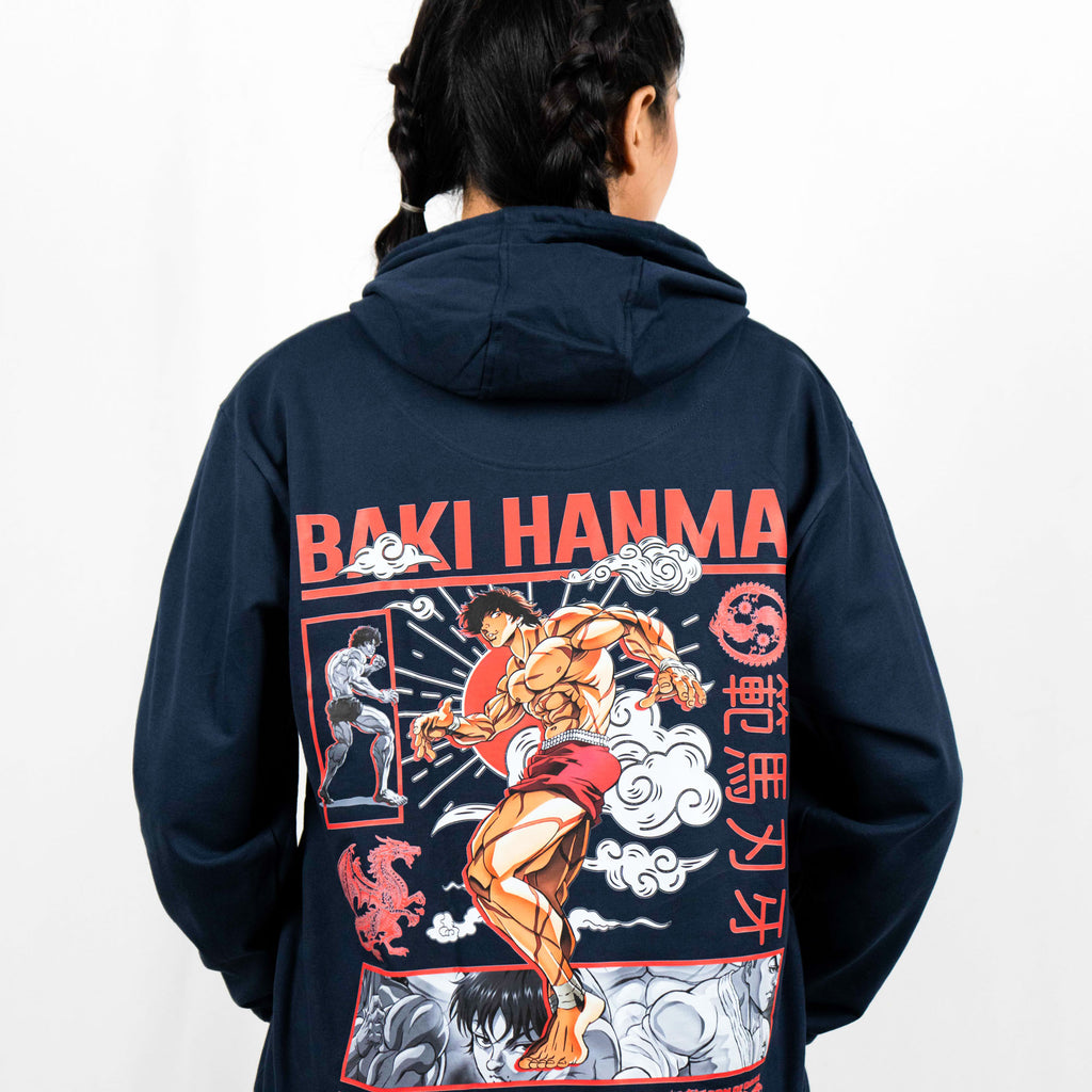 Baki Hanma Hoodie Printed (Unisex)