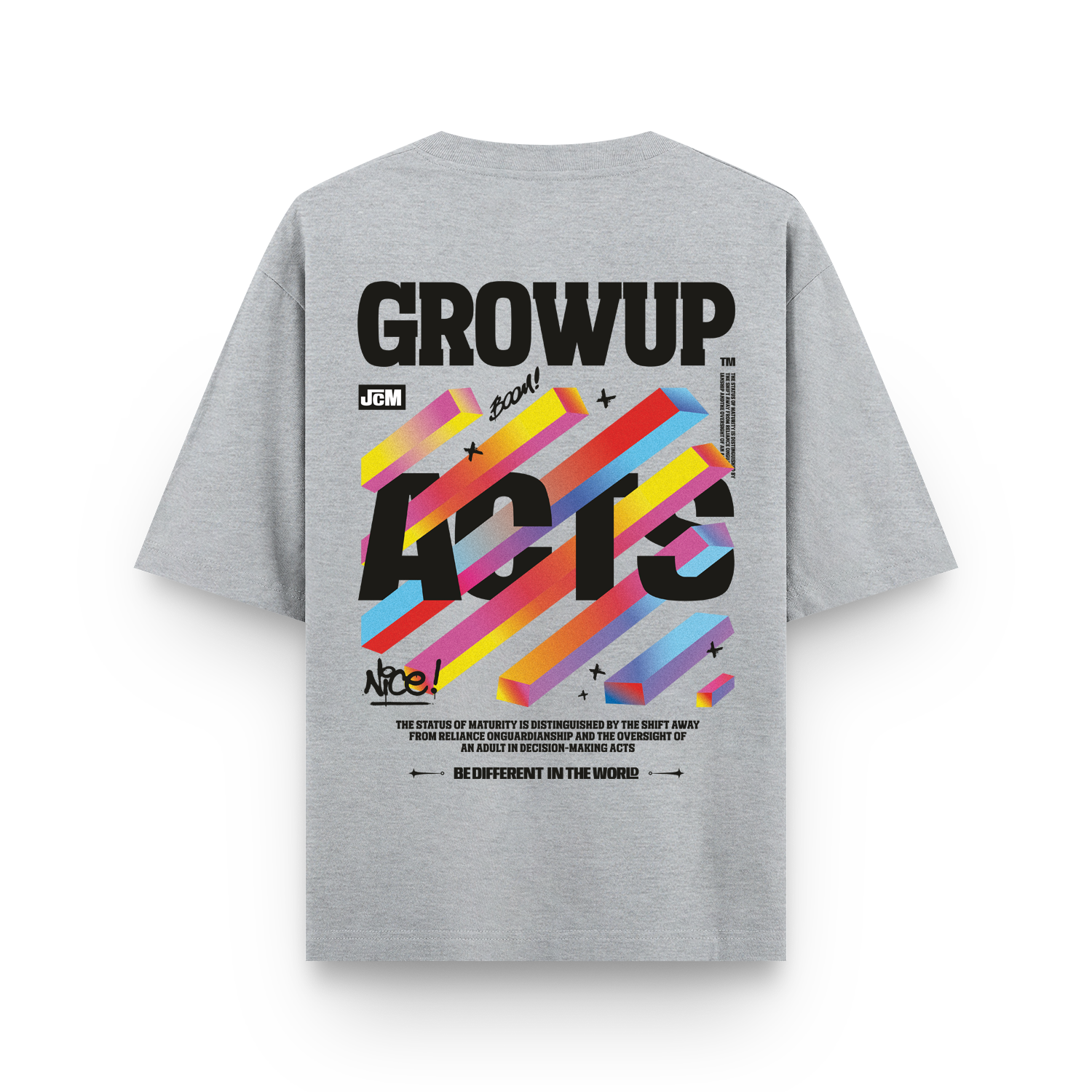 Grow Up Act Oversized T-shirt