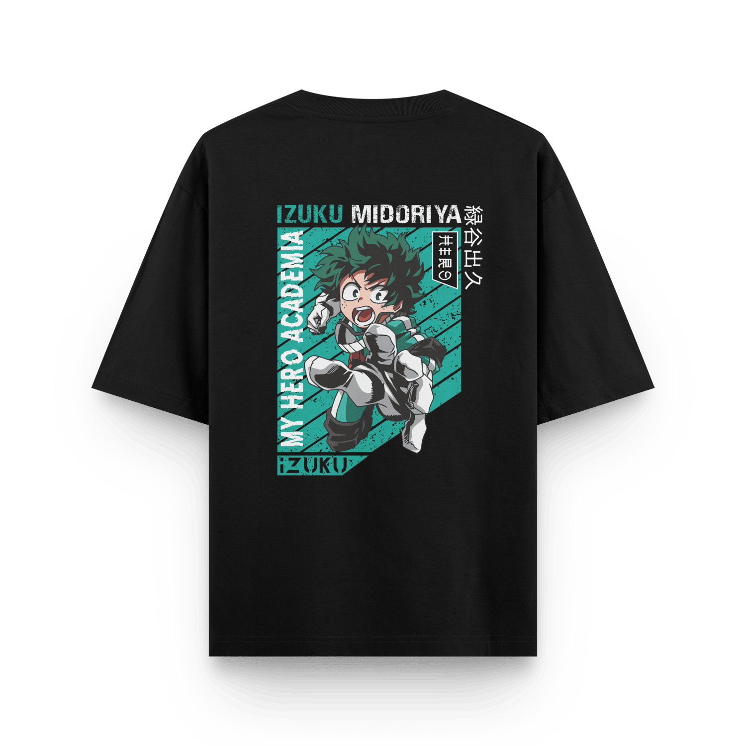 IZUKU GREEN Oversized T-shirt