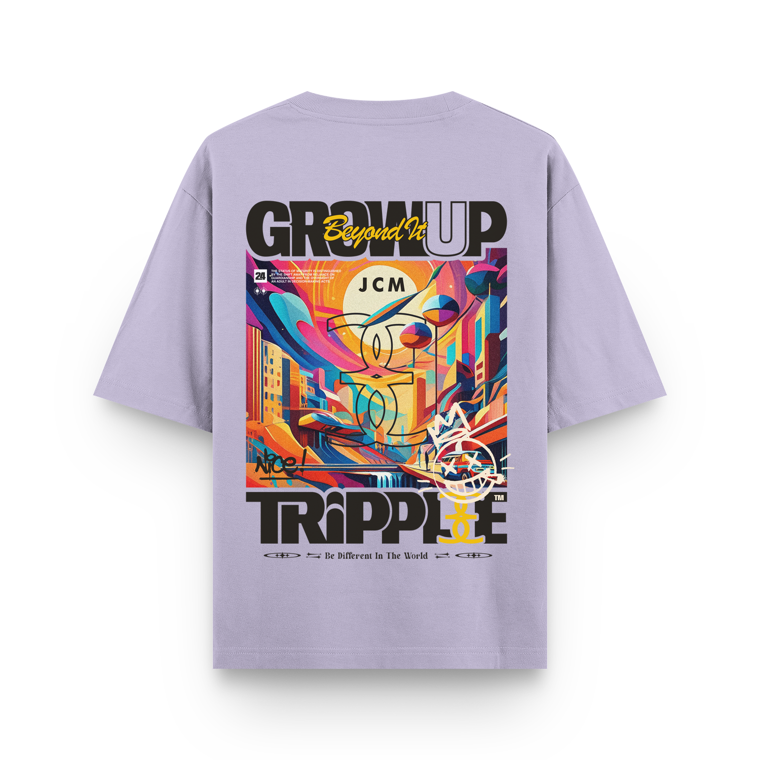 Grow Up Beyond It Oversized T-shirt