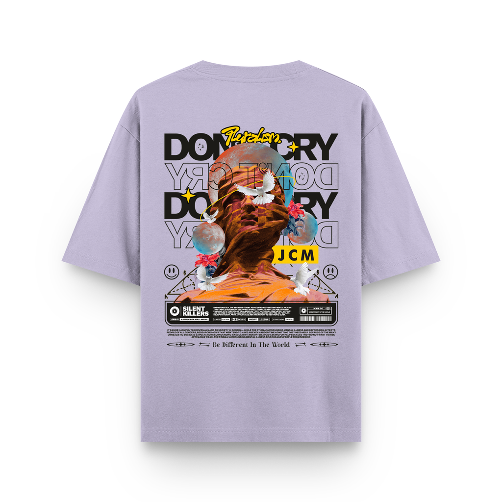 Don't Cry Oversized T-shirt