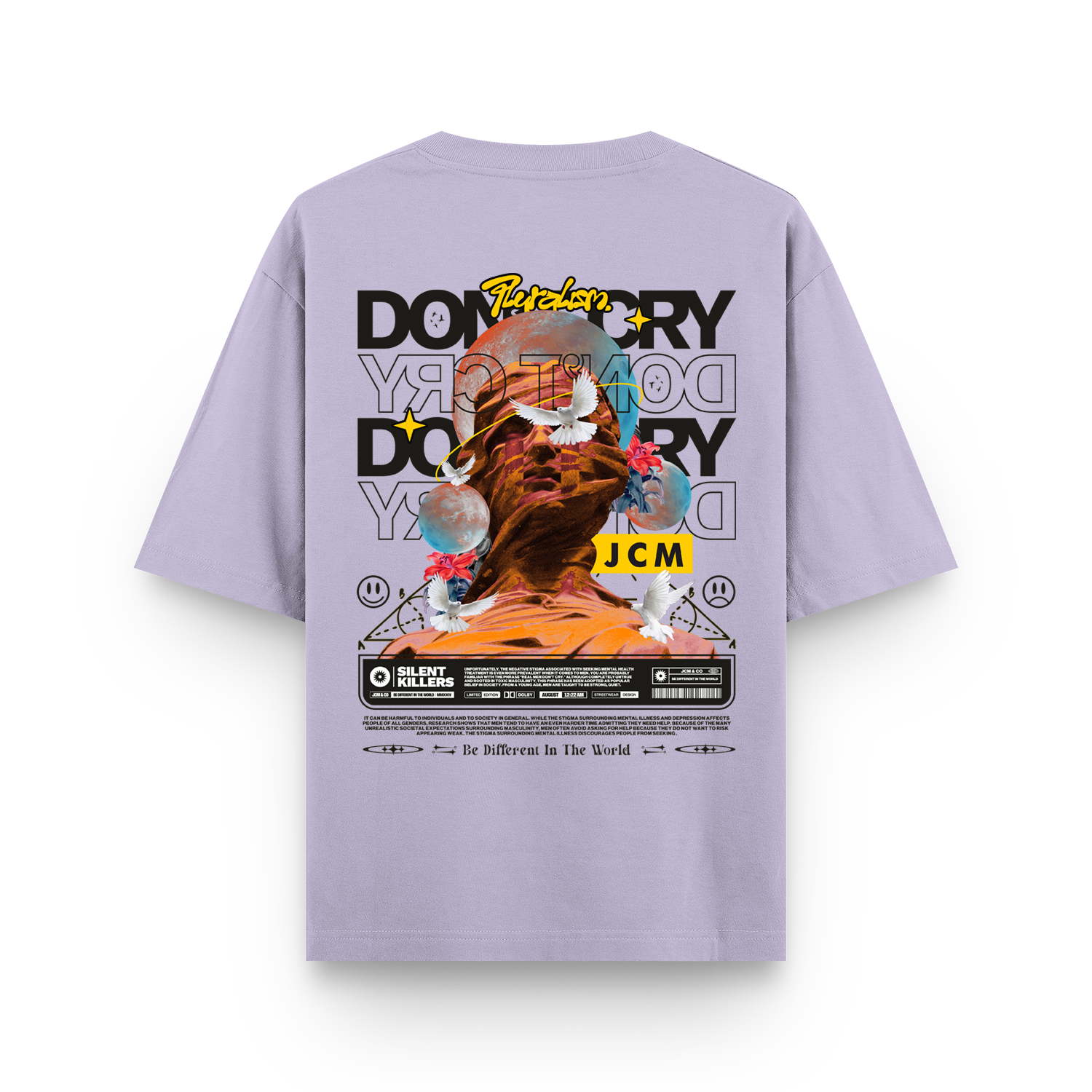 Don't Cry Oversized T-shirt