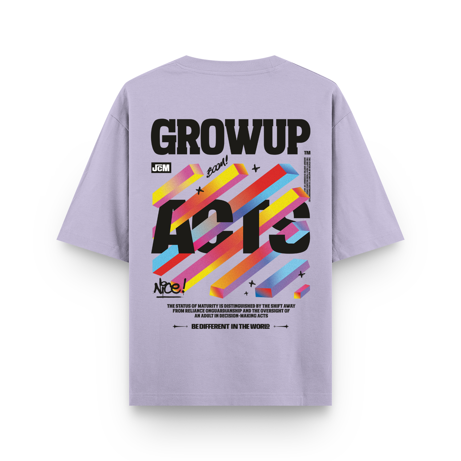 Grow Up Acts Oversized T-shirt