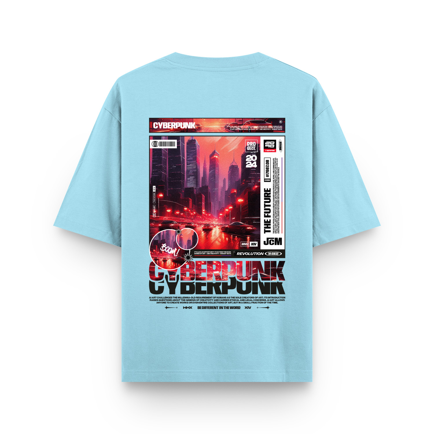 Cyberpunk Oversized T-shirt