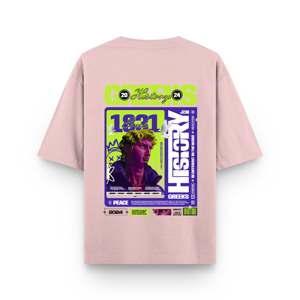 Greek History Oversized T-shirt