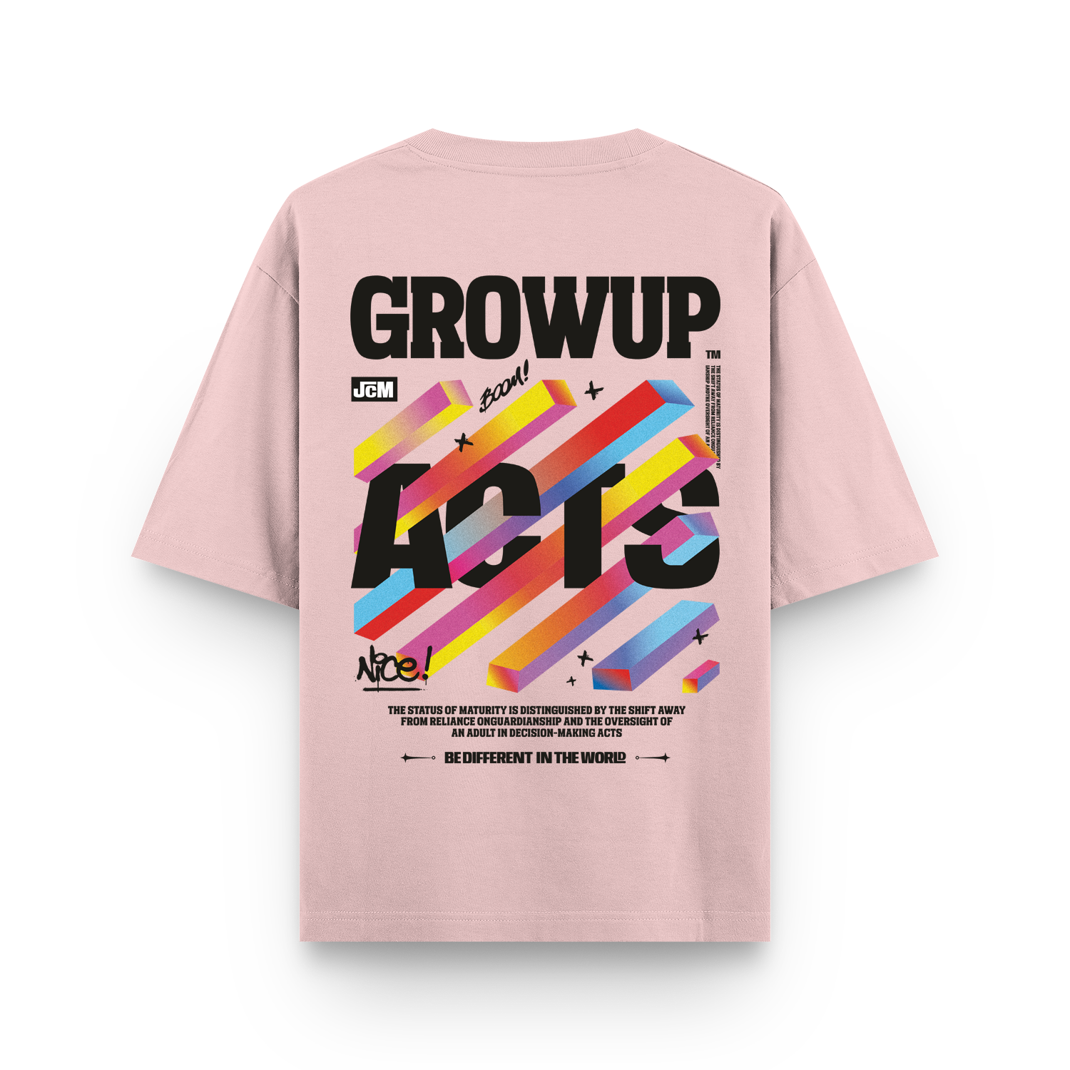 Grow Up Acts Oversized T-shirt
