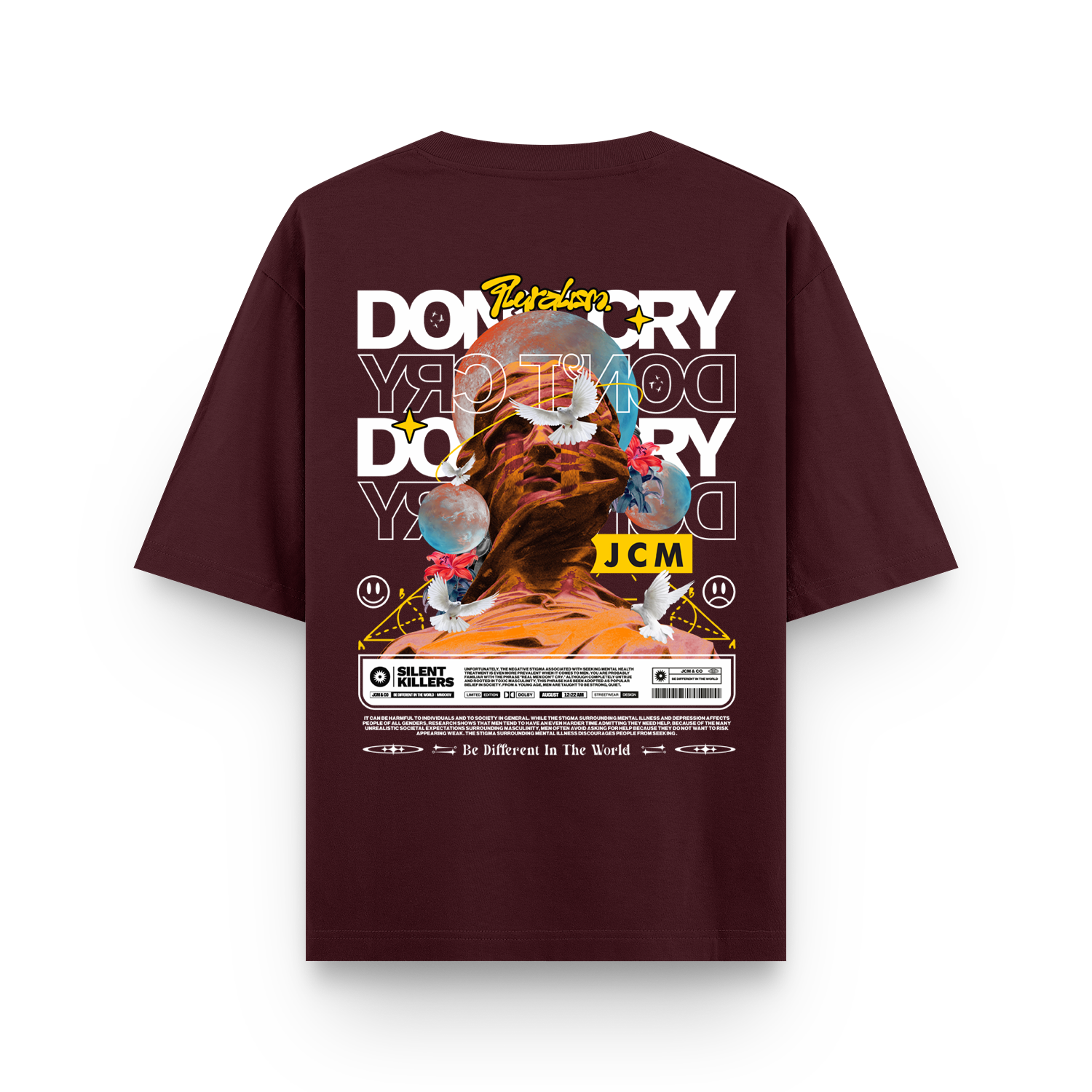 Don't Cry Oversized T-shirt
