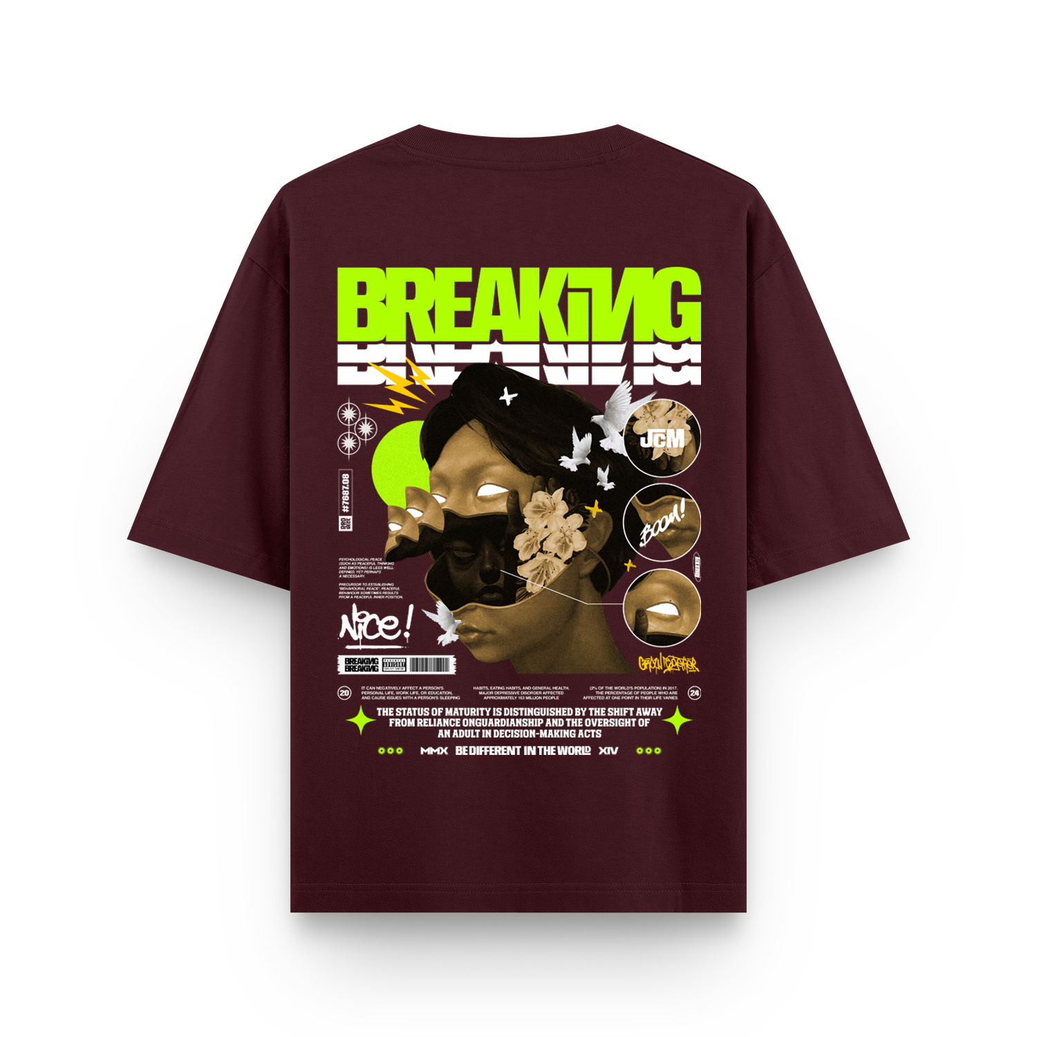 Breaking Oversized T-shirt