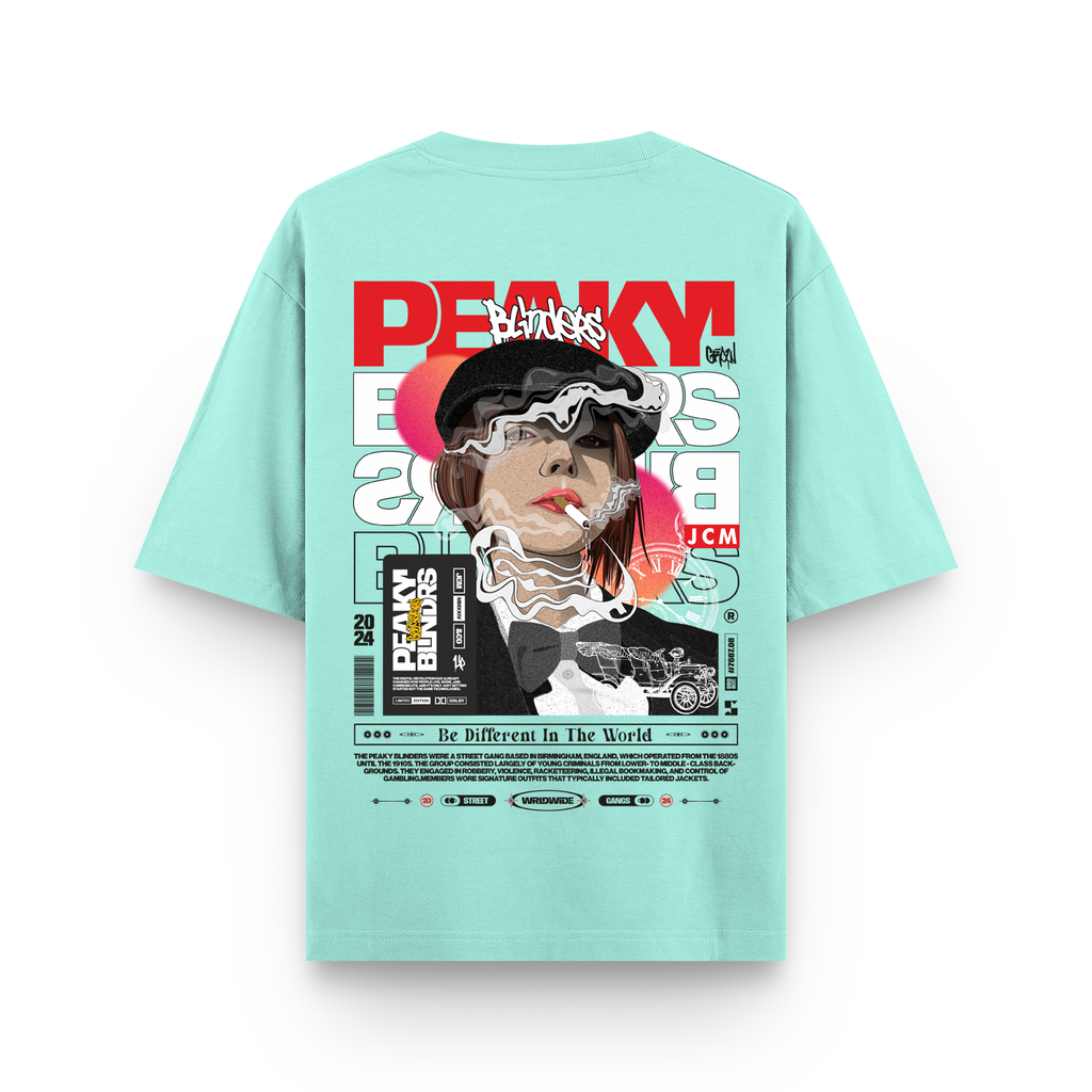 Peaky Blinders Oversized T-Shirt | 240 GSM Heavy Cotton
