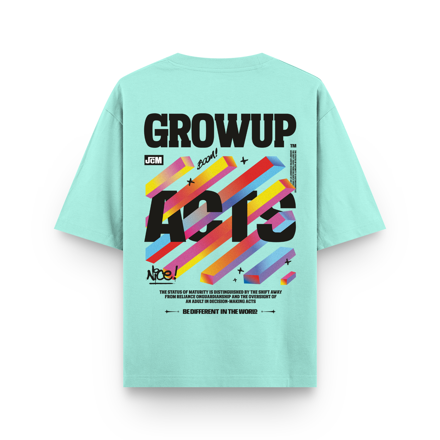 Grow Up Acts Oversized T-shirt